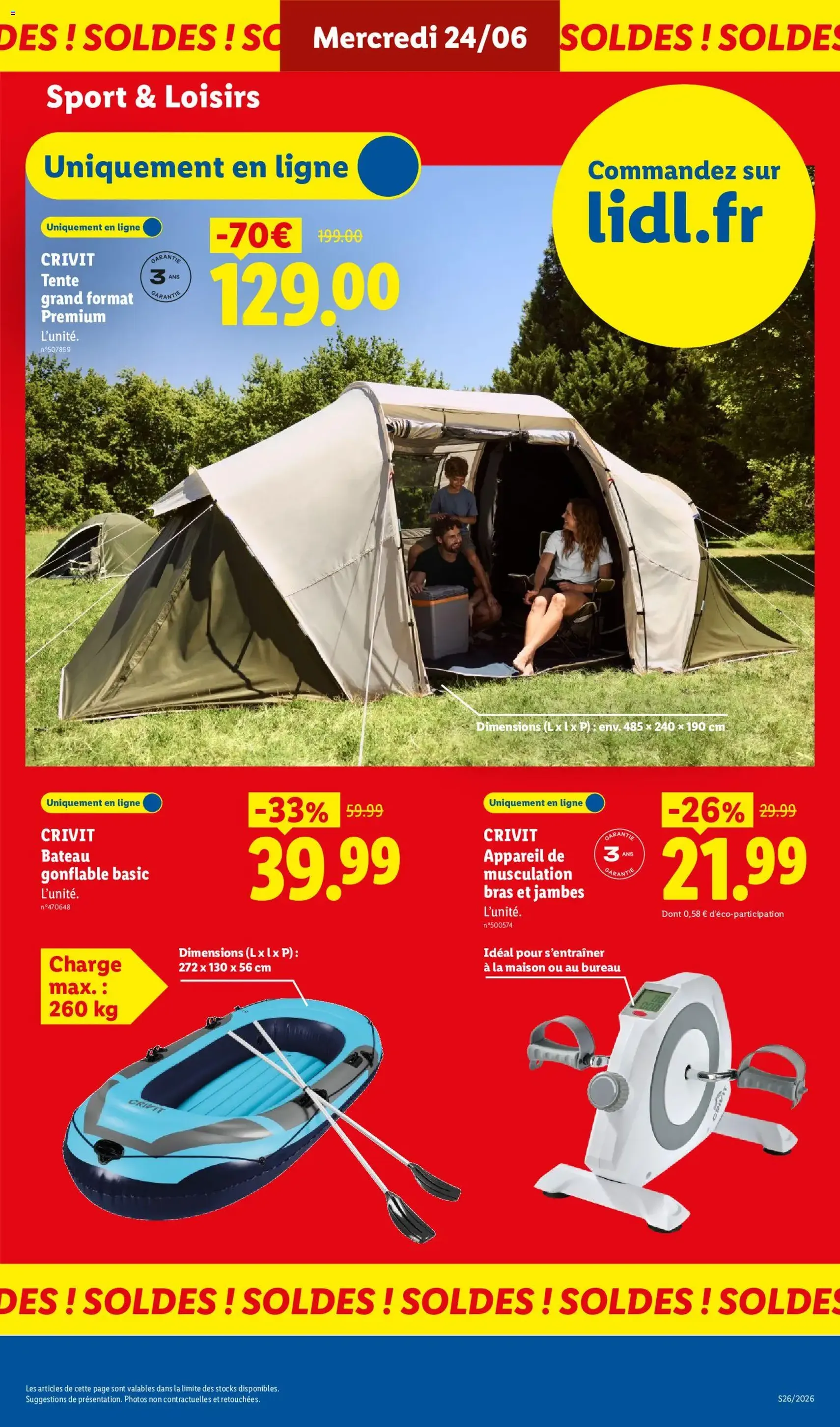 LIDL catalogue - brochure valable à partir du 25/06/2026, page 39 sur 72