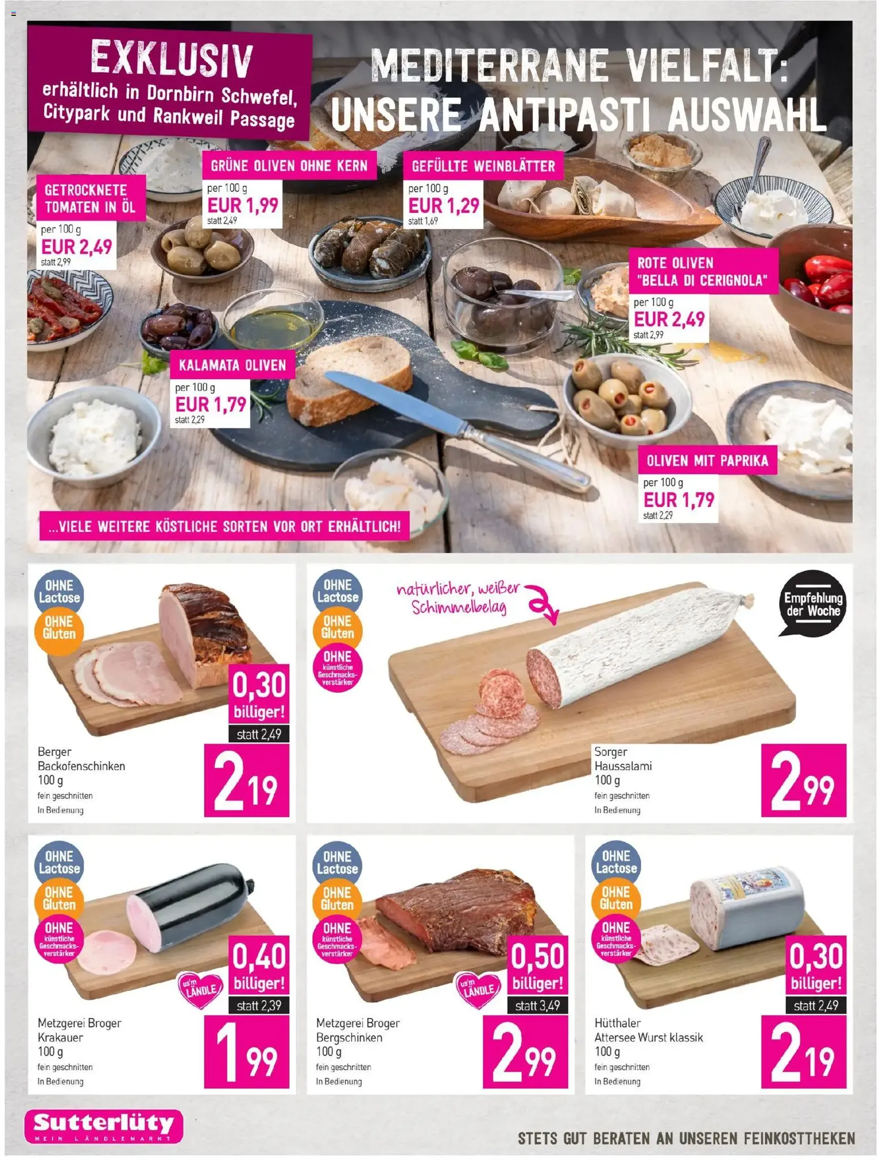 Sutterlüty Flugblatt - Gültiger Prospekt ab 27.11.2025, Seite 8 von insgesamt 24