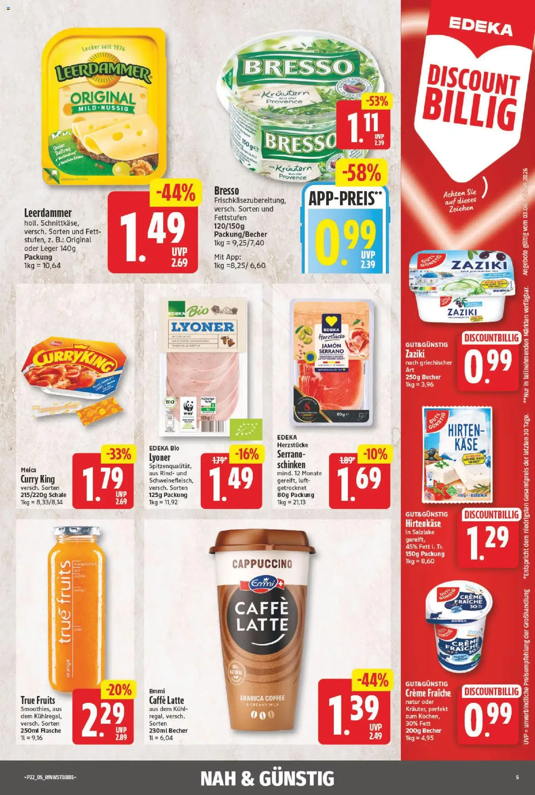 NP Discount Prospekt - Gültiger Prospekt ab 03.08.2026, Seite 5 von insgesamt 15