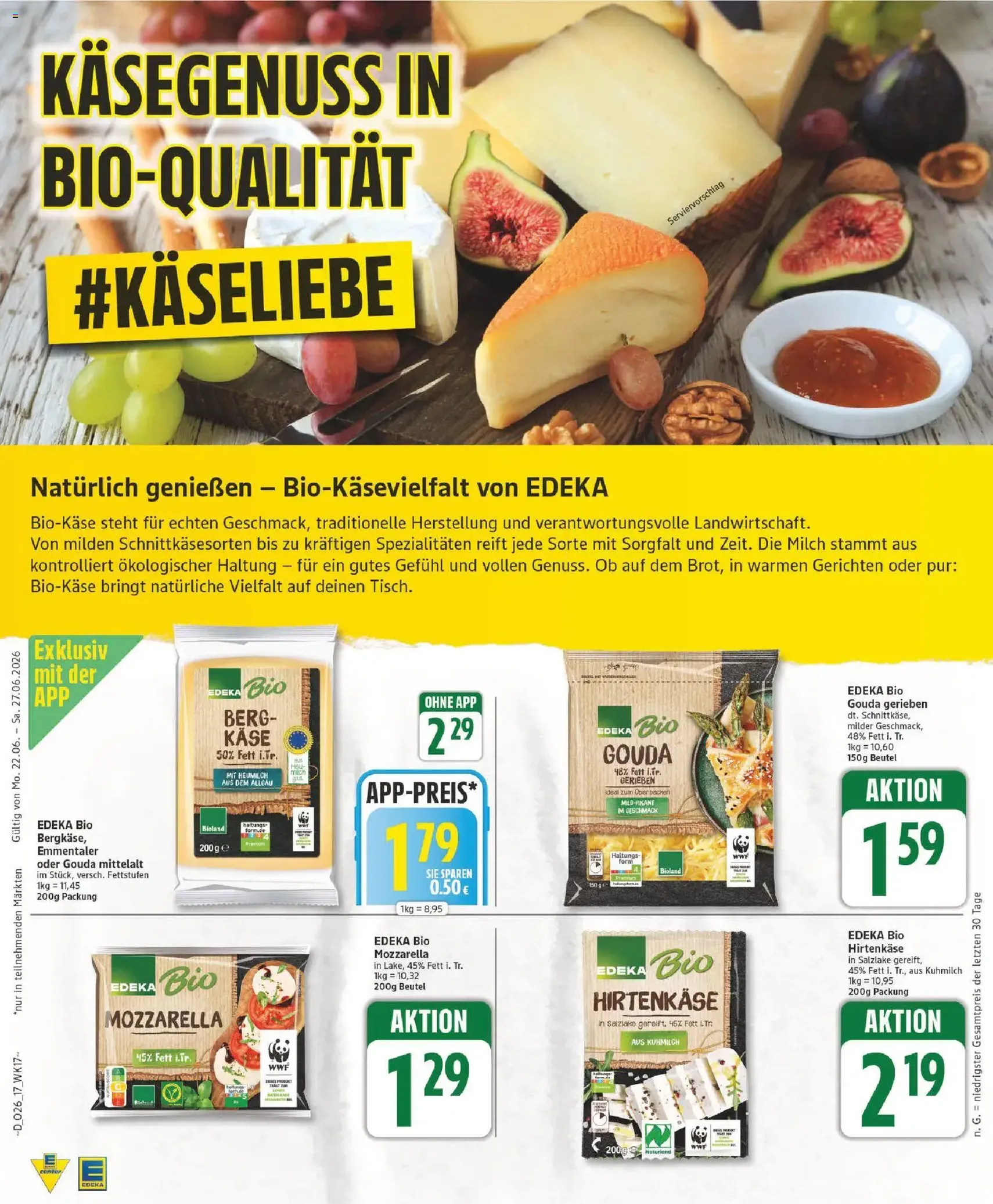 Edeka Prospekt - Gültiger Prospekt ab 22.06.2026, Seite 17 von insgesamt 25