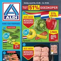 Aldi folder week 32 - voorvertoning van de folder geldig vanaf 03-08-2026