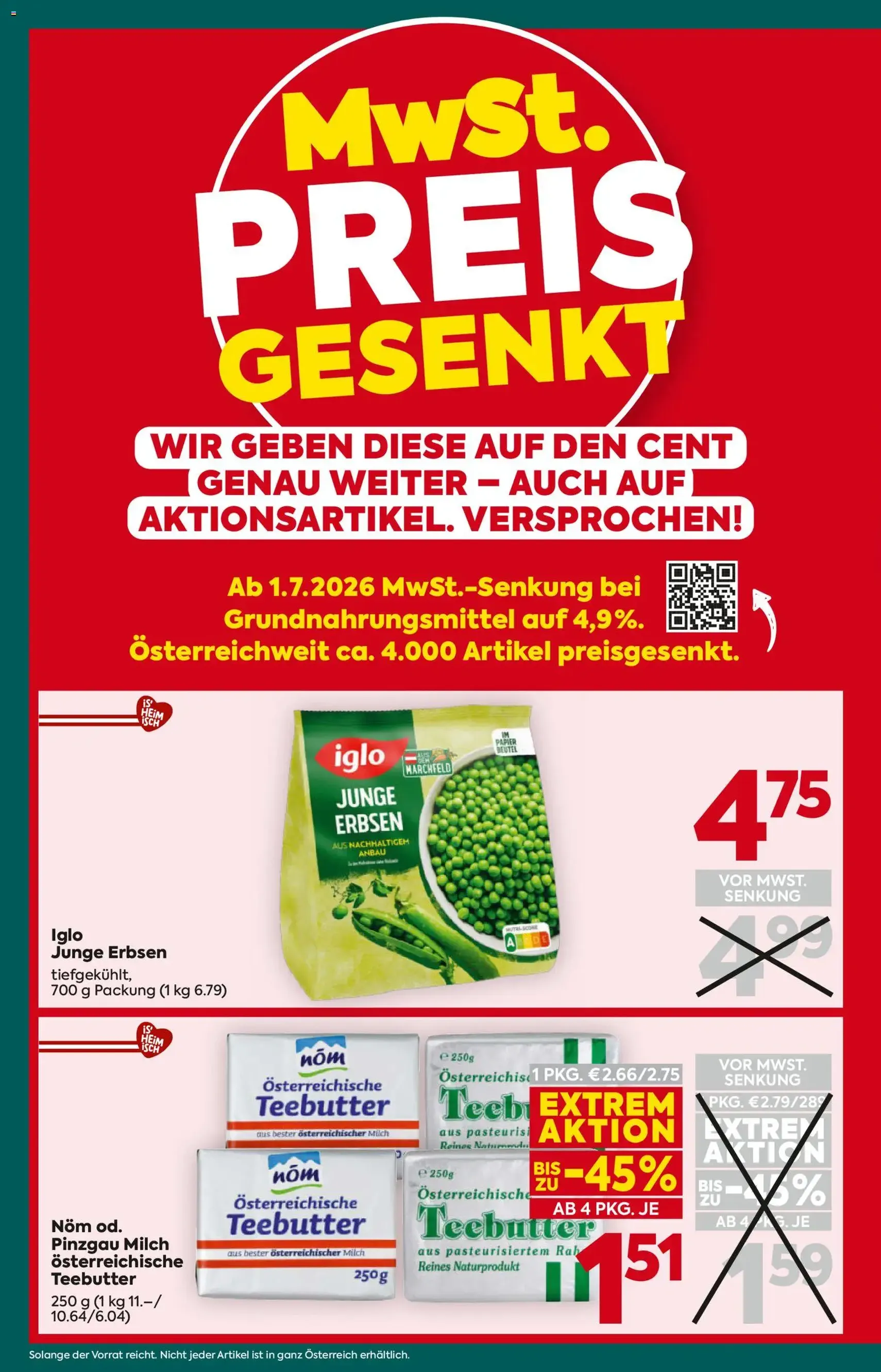 Billa Plus Flugblatt - Gültiger Prospekt ab 01.07.2026, Seite 8 von insgesamt 16