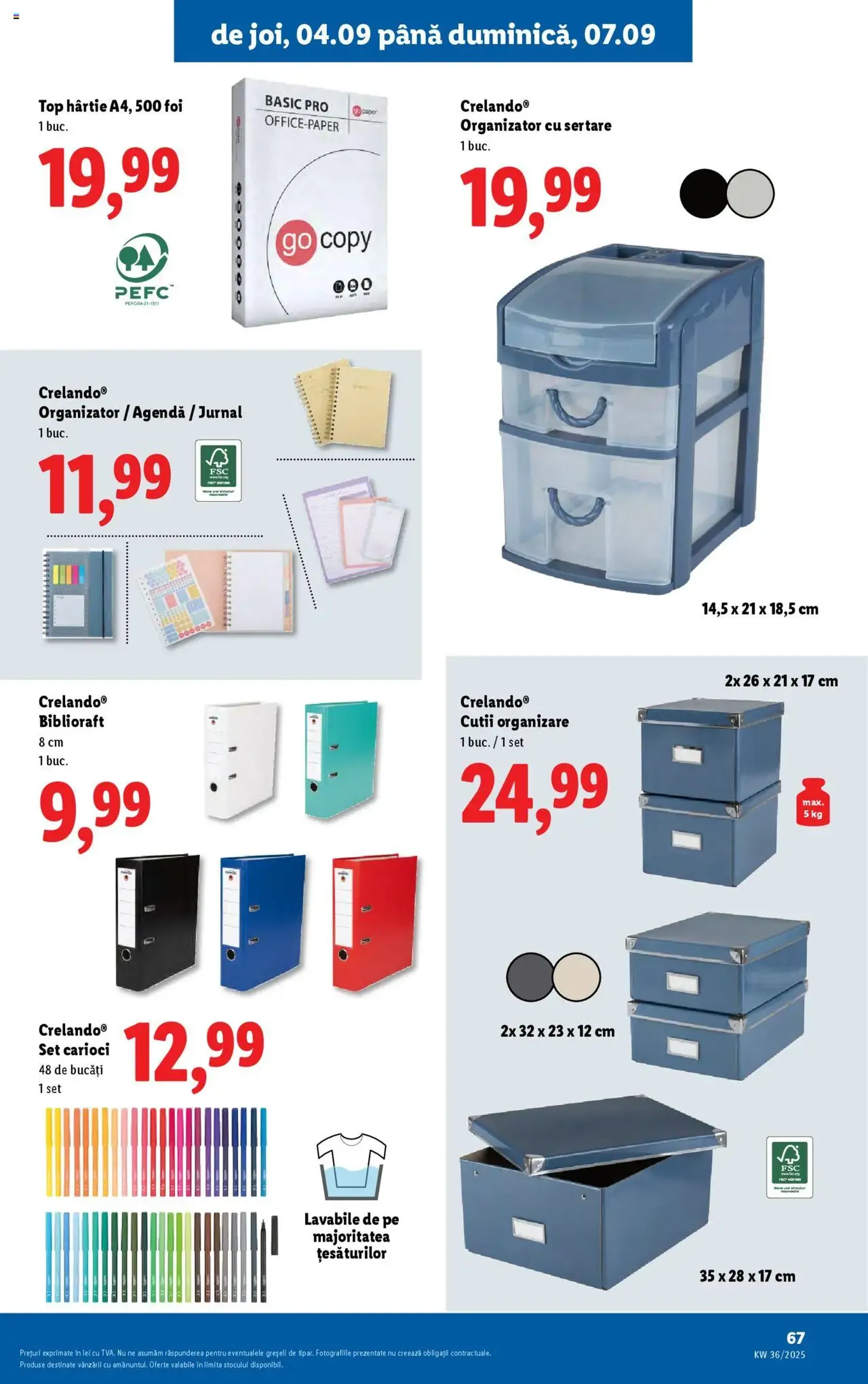 Catalog Lidl - cataloage valabile începând cu 01.09.2025 pagina 67 din 76 Catalog Lidl - cataloage valabile începând cu 01.09.2025 pagina 67 din 76