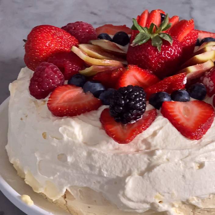 Easy homemade chocolate ripple cake recipe