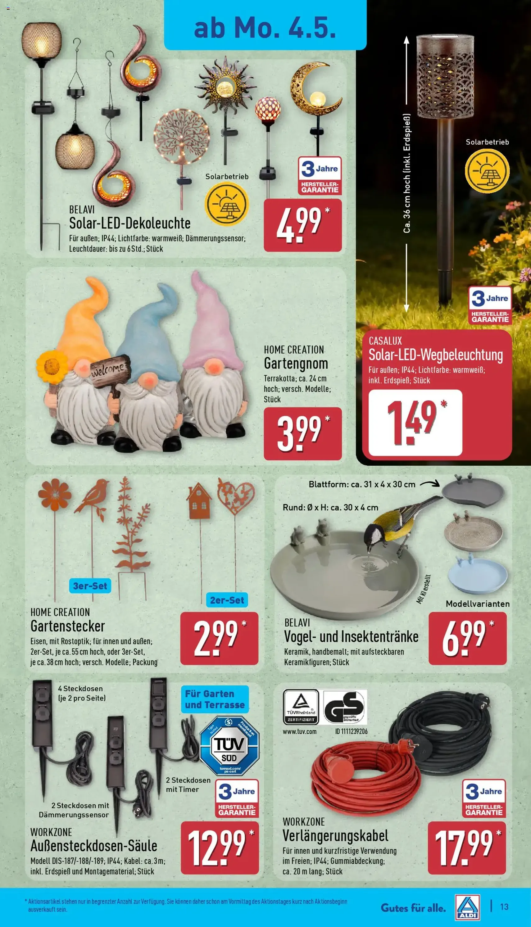 Aldi Prospekt - Gültiger Prospekt ab 04.05.2026, Seite 13 von insgesamt 39