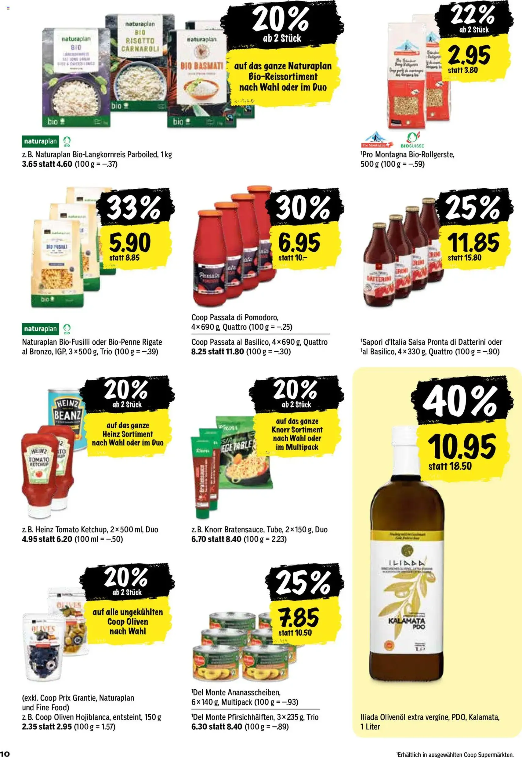 Coop aktionen - Gültiger Prospekt ab 01.10.2026, Seite 10 von insgesamt 24