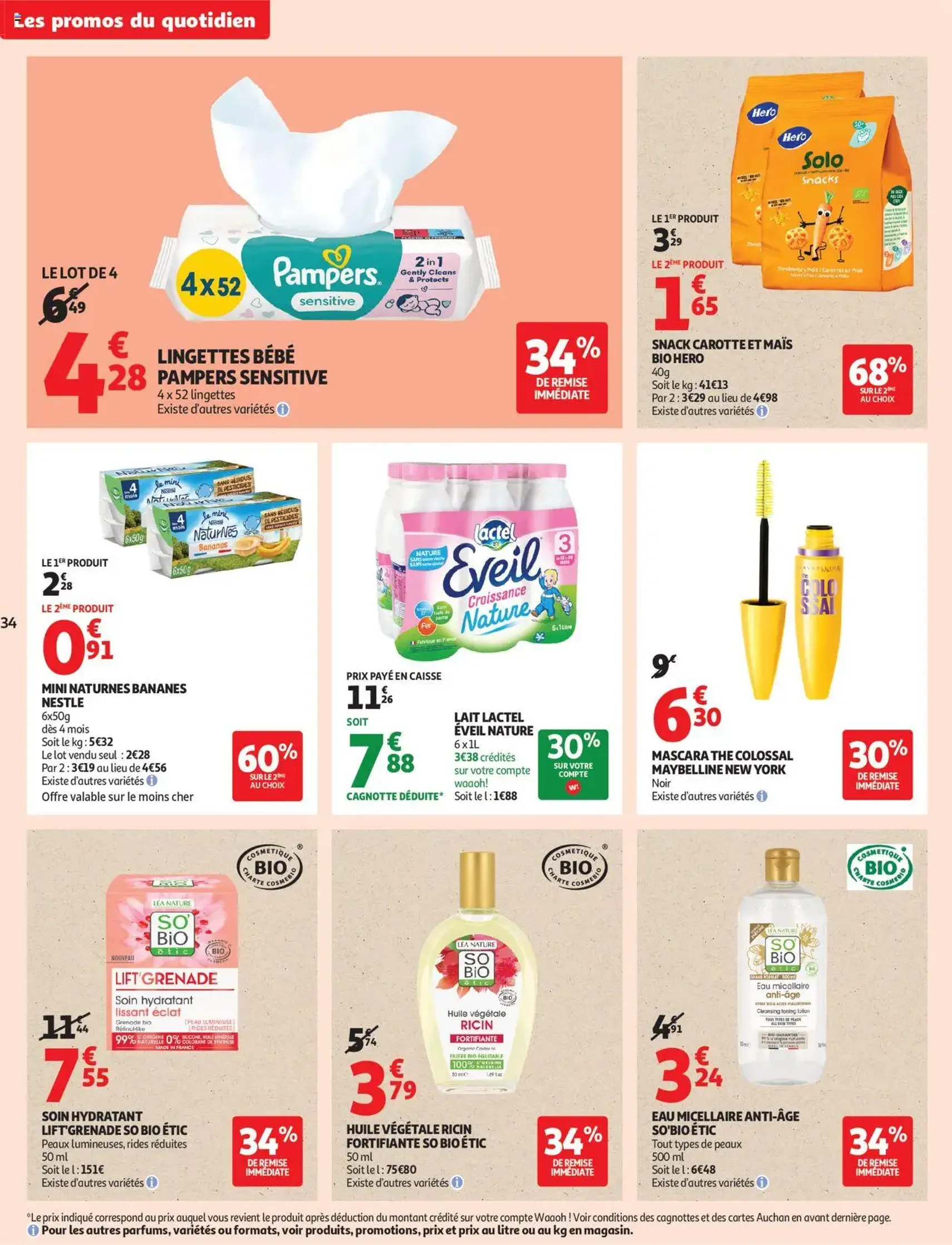 Auchan prospectus - brochure valable à partir du 29/07/2025, page 34 sur 49 Auchan prospectus - brochure valable à partir du 29/07/2025, page 34 sur 49