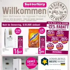 Sutterlüty Flugblatt - Prospekt Vorschau gültig ab 05.03.2026