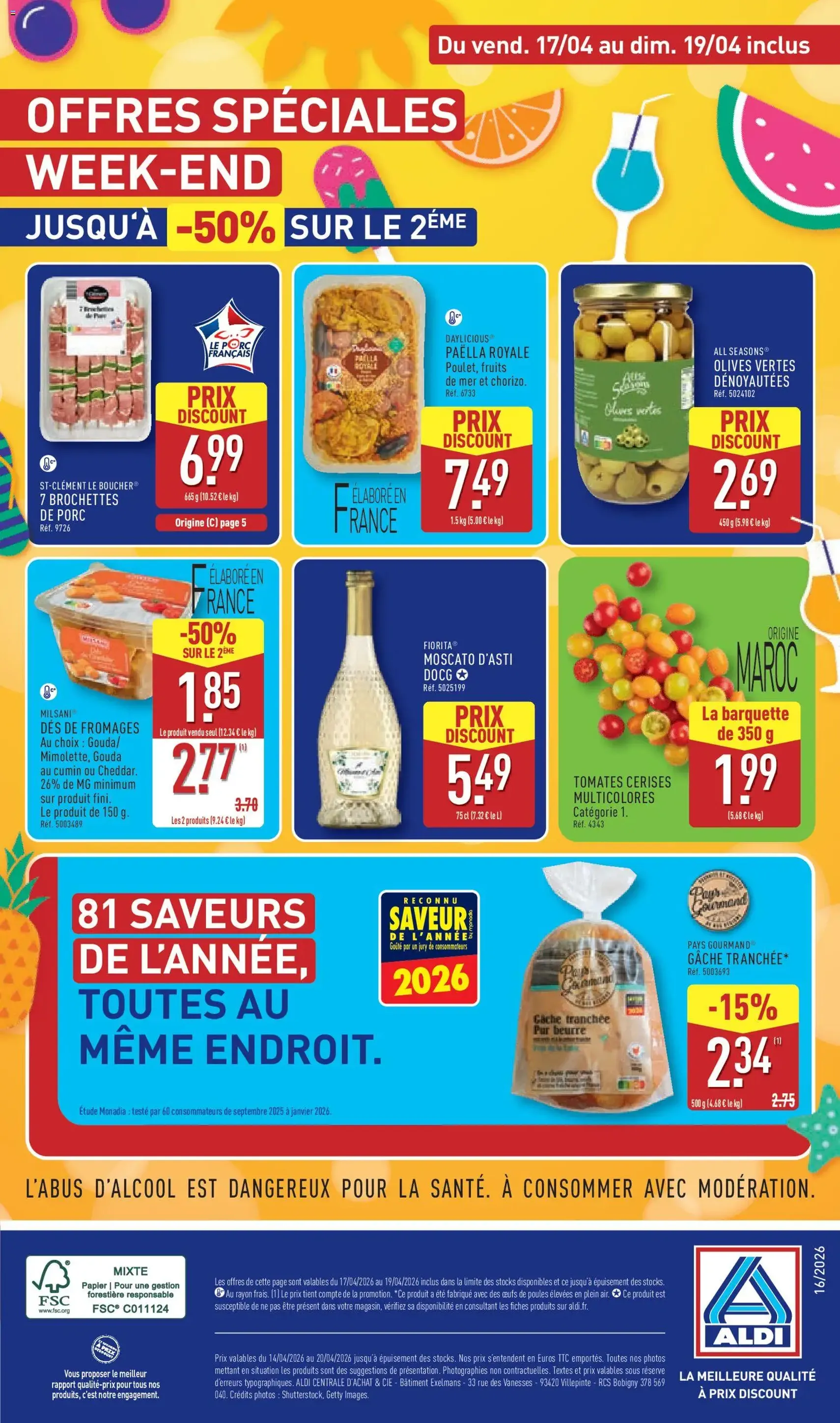 Aldi catalogue - brochure valable à partir du 14/04/2026, page 44 sur 45