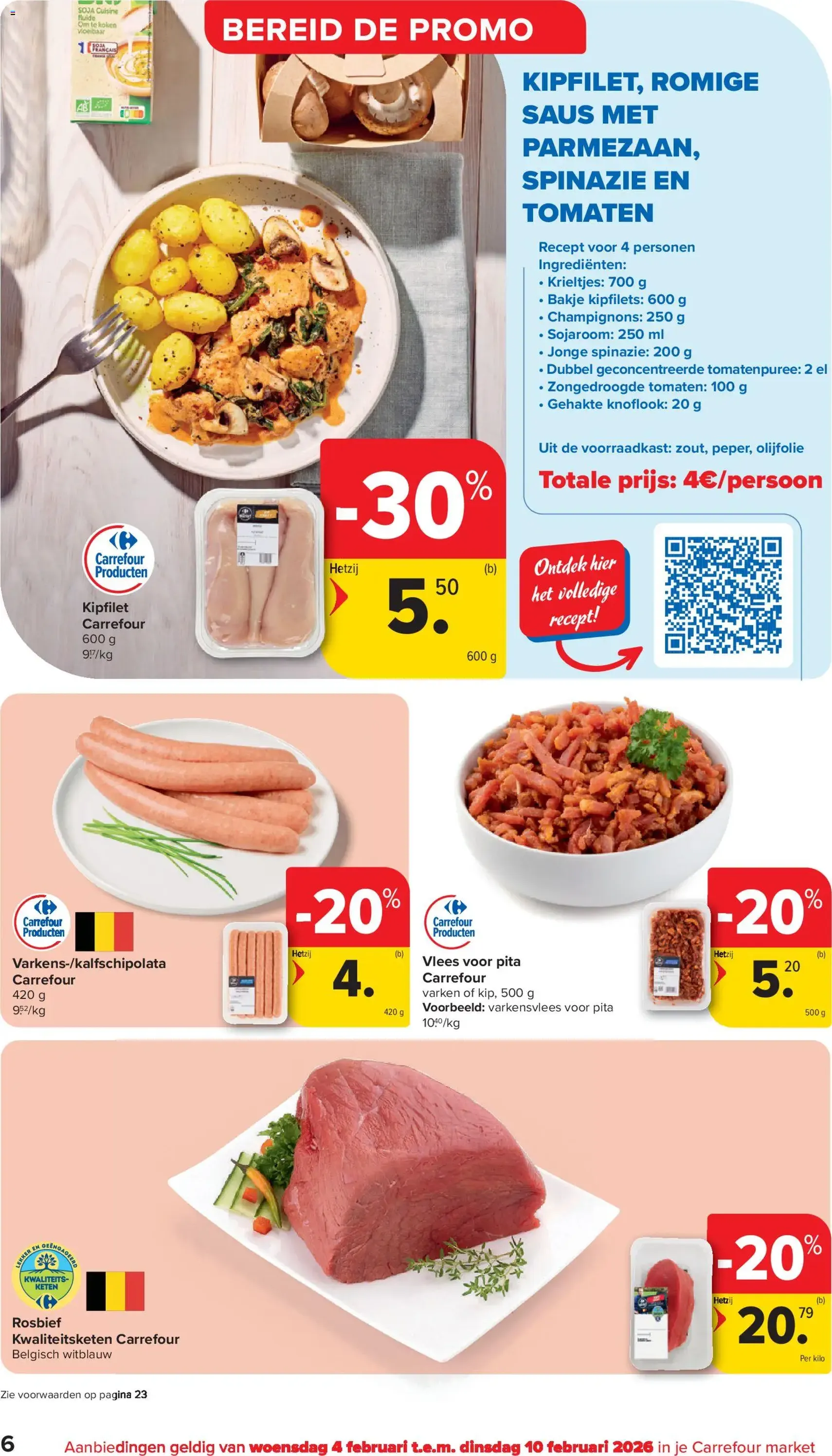 Carrefour market folder week 6 - geldige folder vanaf 04/02/2026 pagina 6 van 24