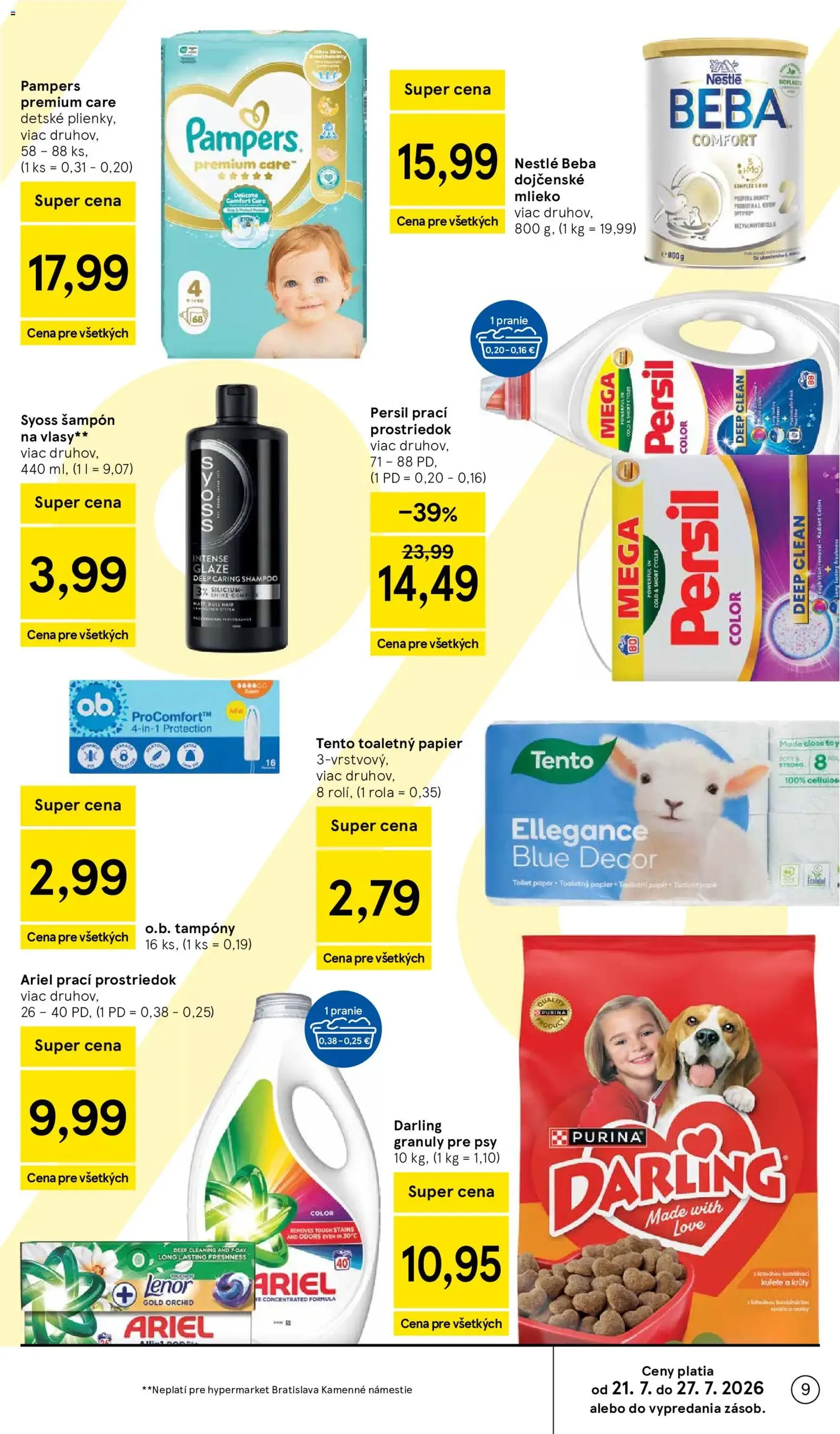 Tesco Hypermarket - leták - platný leták od 22.07.2026 strana 9 z 50
