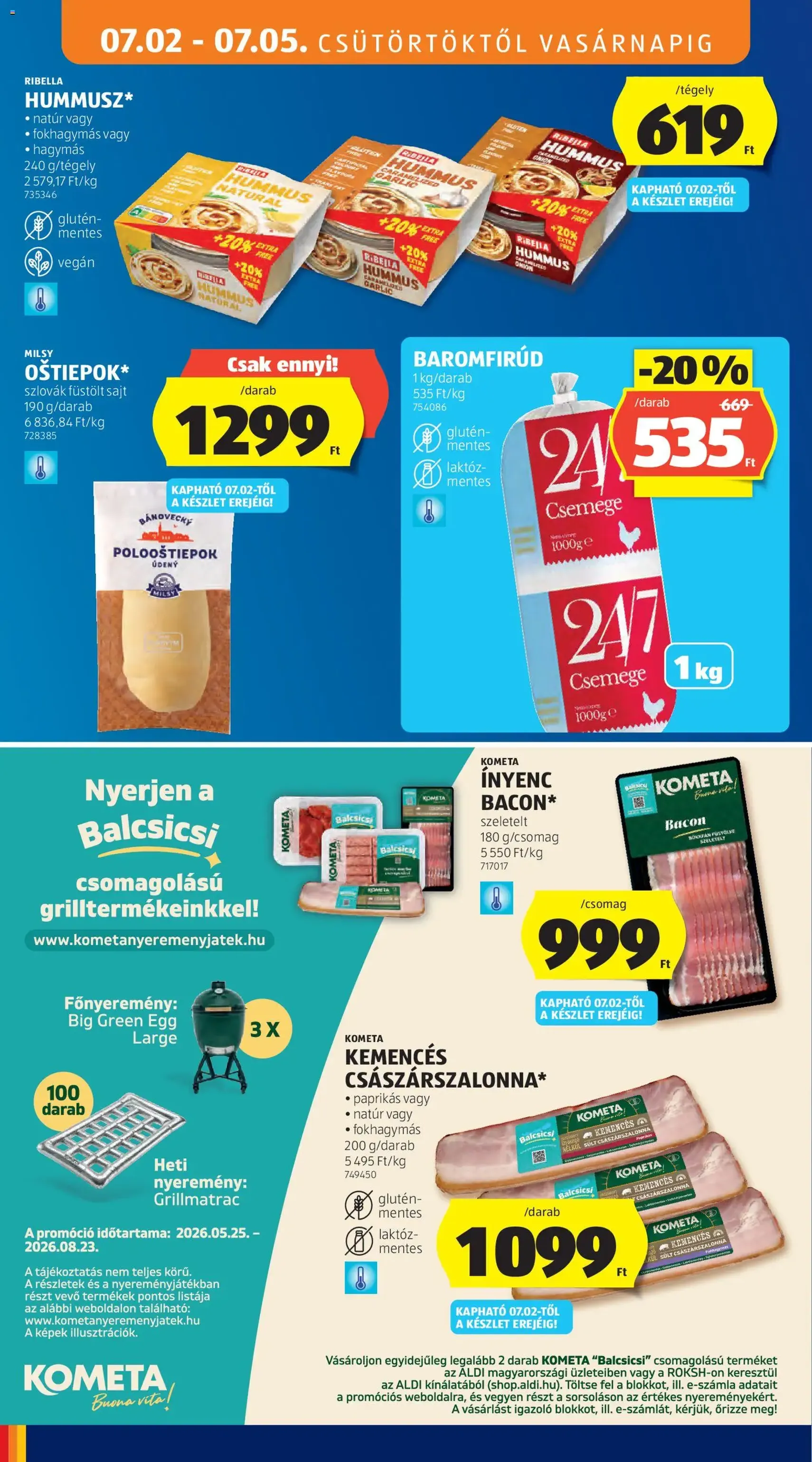 Aldi akciós újság - 2026.07.02. érvényes szórólap 12 oldal 61 oldalból