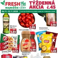 Fresh Leták - náhľad letáku platný od 06.11.2025