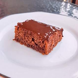 Previsualización de la receta Pastel de calabacín con chocolate