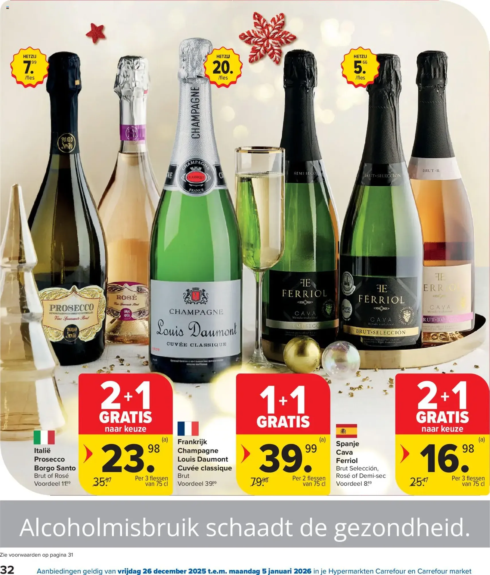Carrefour folder week 1 - geldige folder vanaf 26/12/2025 pagina 32 van 32