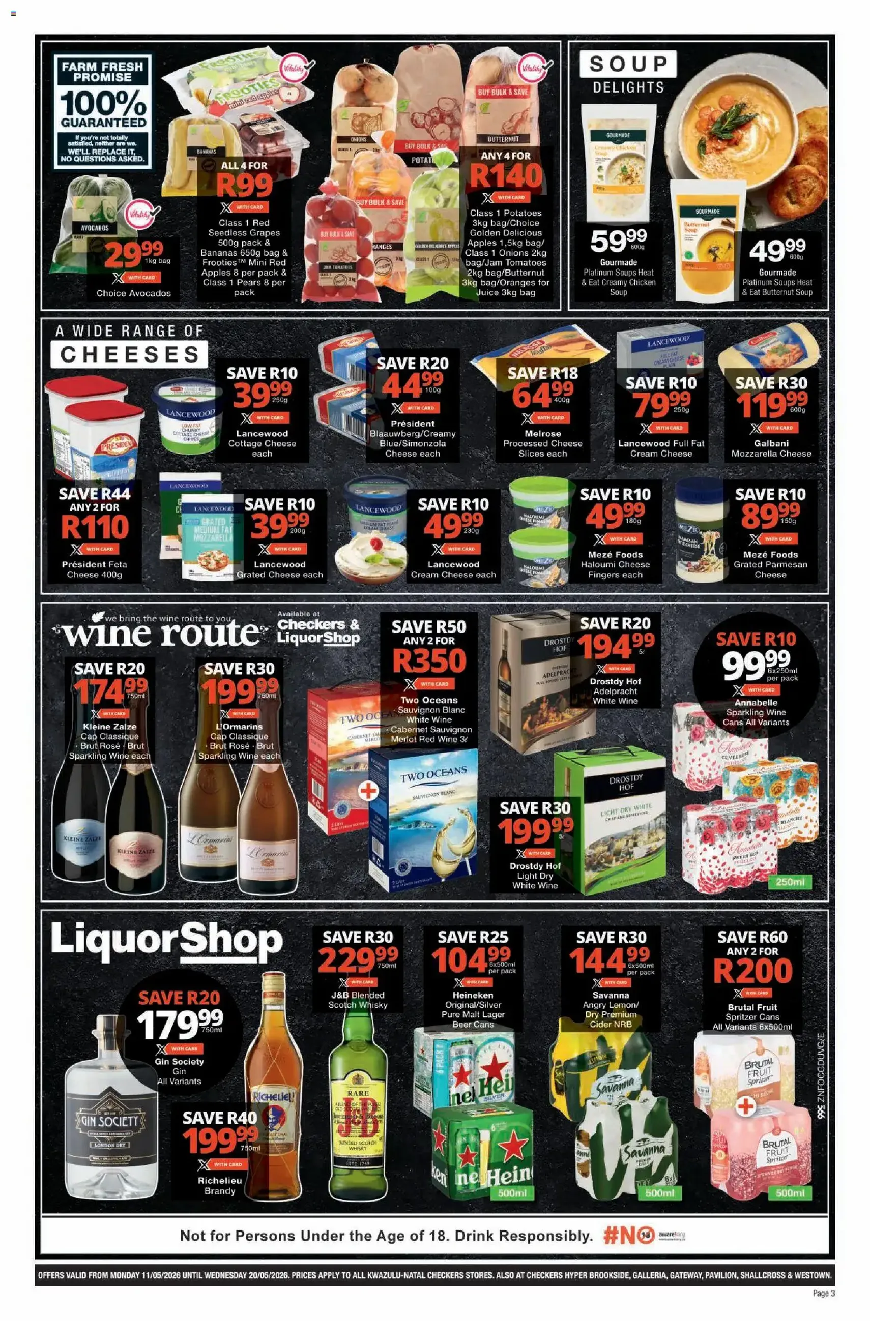 Checkers Specials - valid flyer from 11/05/2026, page 3 of 10
