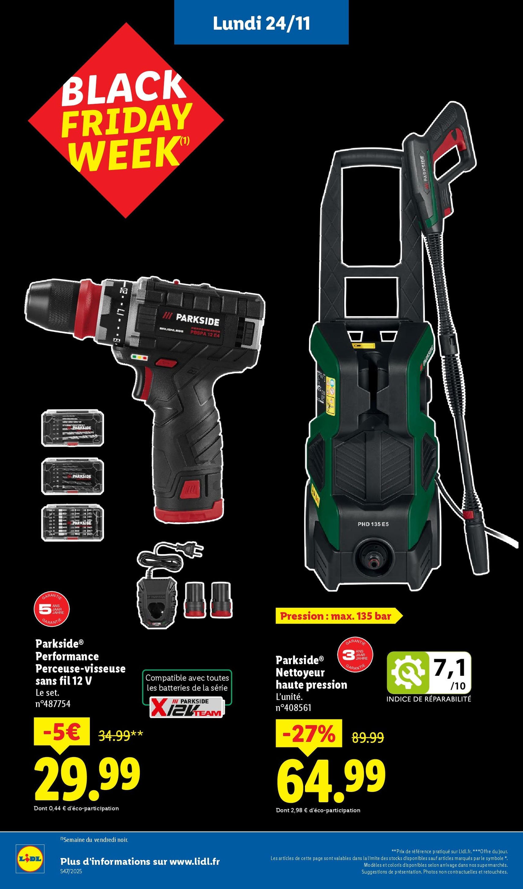 LIDL Black Friday - brochure valable à partir du 20/11/2025, page 70 sur 97