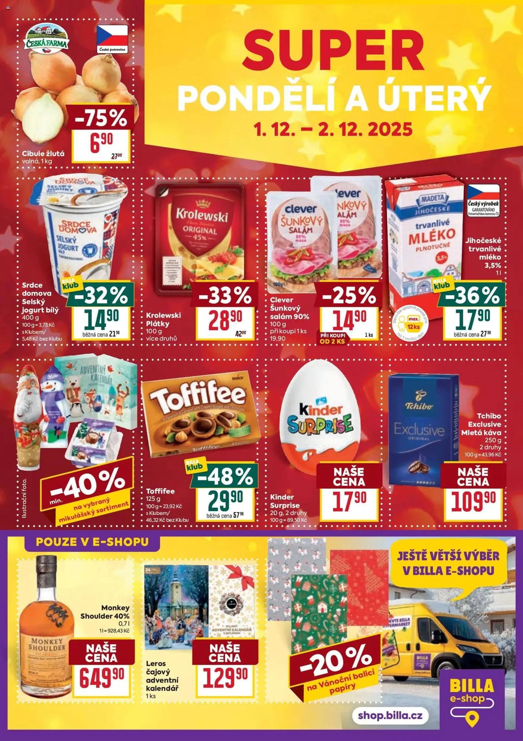 Billa Velký leták - platný leták od 26.11.2025 strana 38 z 40