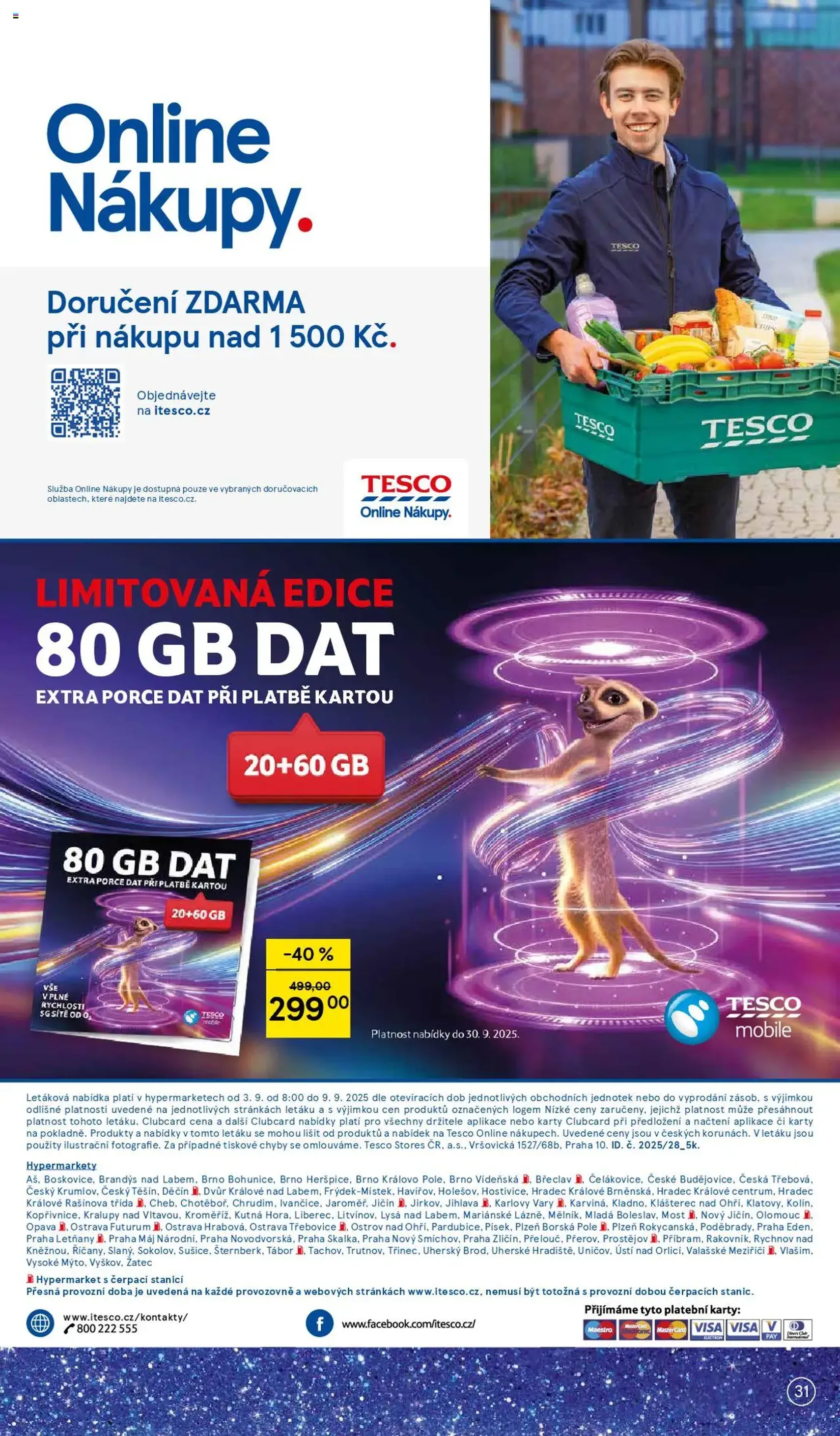 Tesco leták - Hypermarket - platný leták od 03.09.2025 strana 31 z 31 Tesco leták - Hypermarket - platný leták od 03.09.2025 strana 31 z 31
