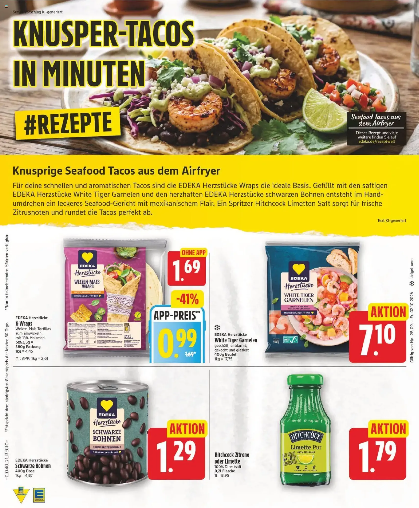Edeka Prospekt - Gültiger Prospekt ab 28.09.2026, Seite 21 von insgesamt 28