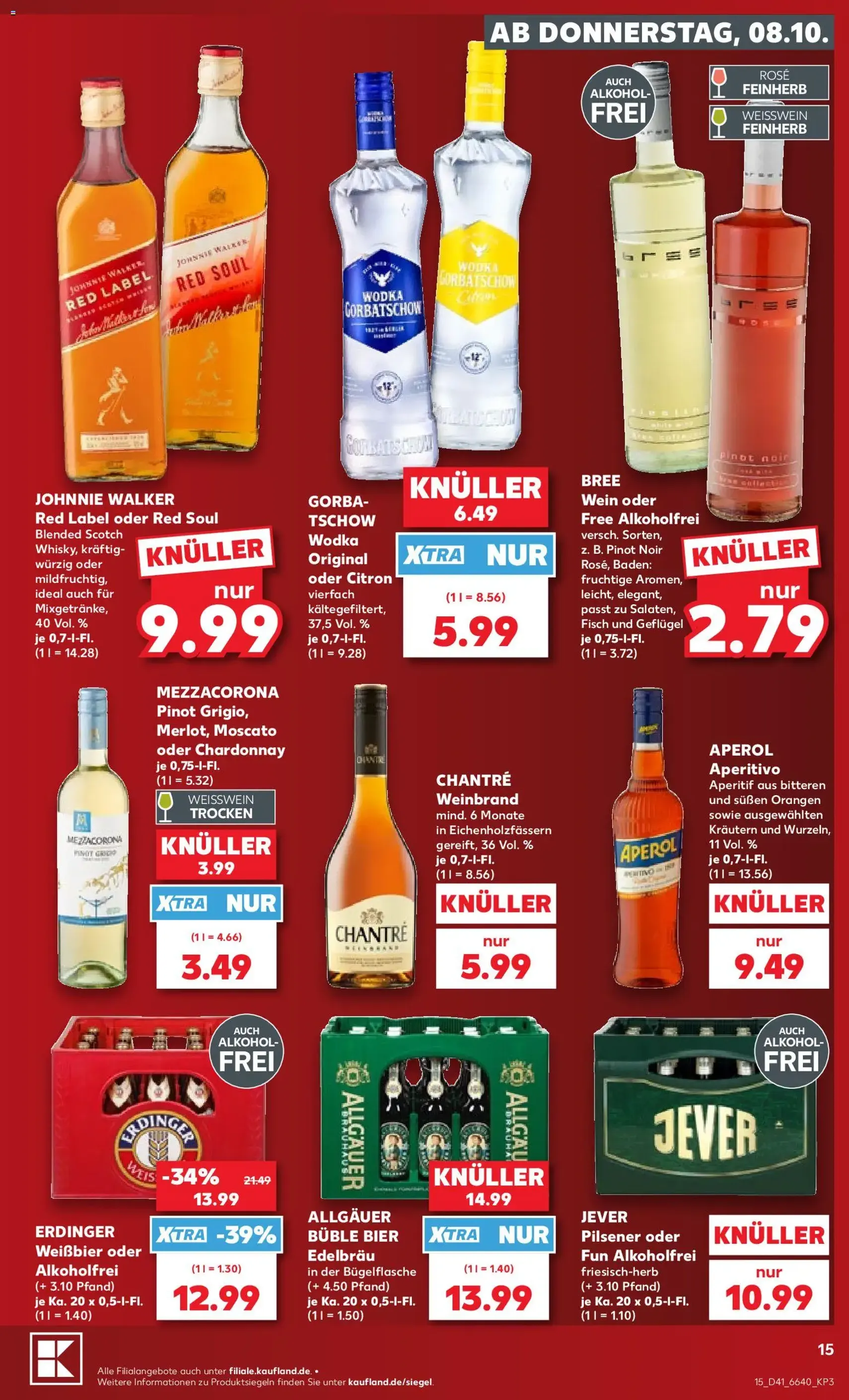 Kaufland Prospekt - Gültiger Prospekt ab 08.10.2026, Seite 15 von insgesamt 70