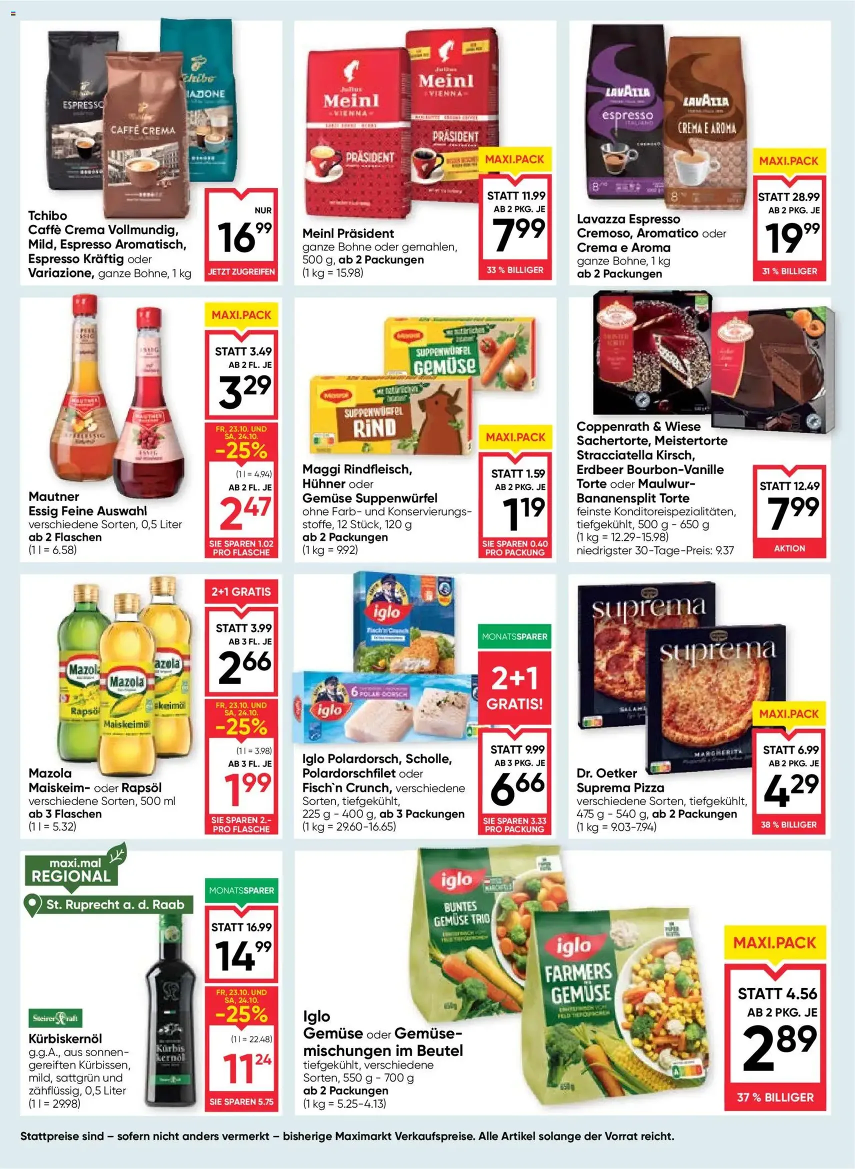 Maximarkt Flugblatt - Gültiger Prospekt ab 22.10.2026, Seite 10 von insgesamt 24