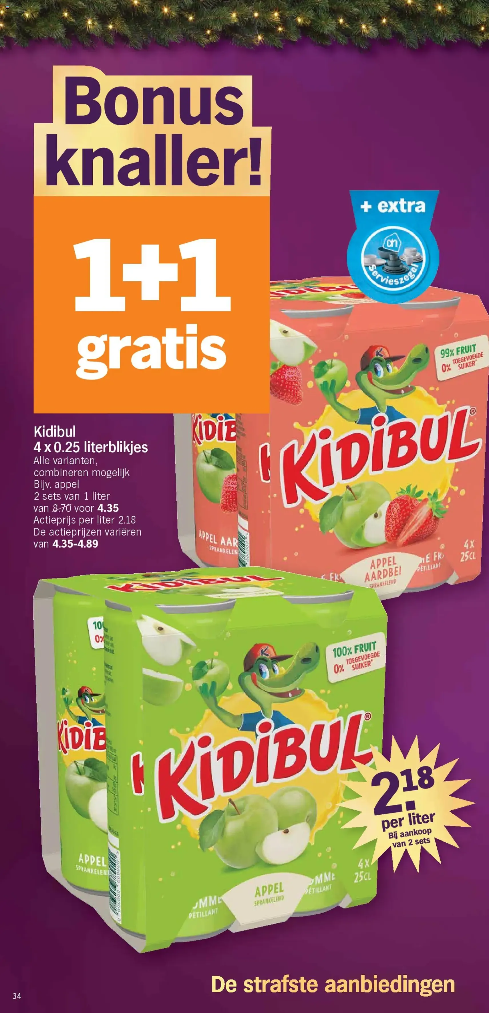 Albert Heijn folder week 51 - geldige folder vanaf 16/12/2025 pagina 34 van 40