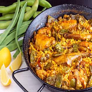 Previsualización de la receta Paella tradicional valenciana
