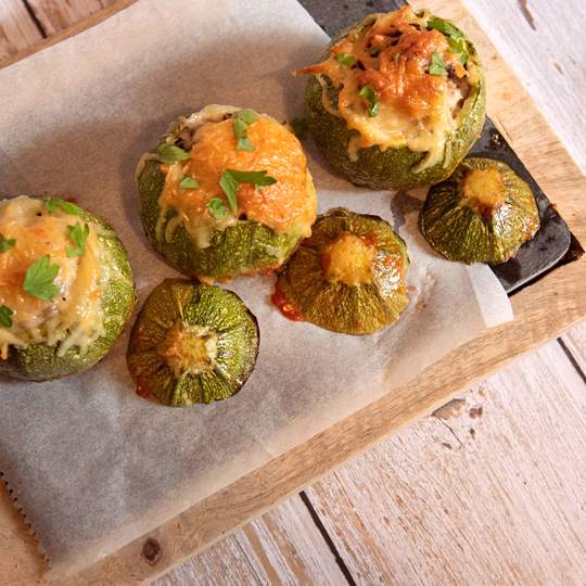 Anteprima ricetta Zucchina Tonda Ripiena