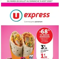 U Express catalogue - Prévisualisation du catalogue valable à partir du 28/07/2026