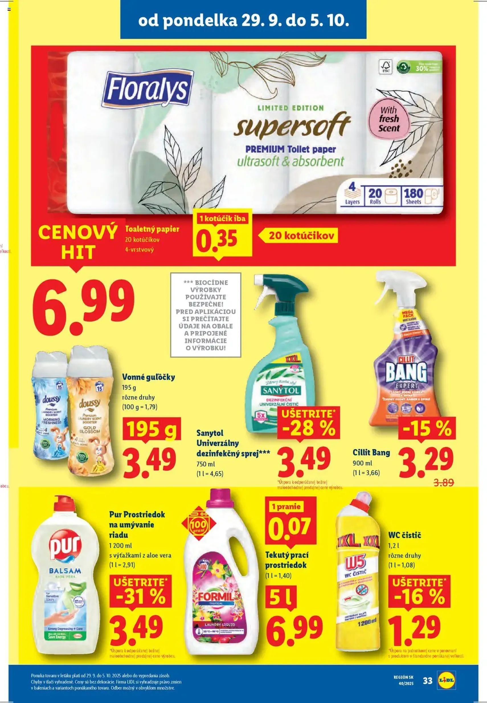 Lidl leták - platný leták od 29.09.2025 strana 43 z 95