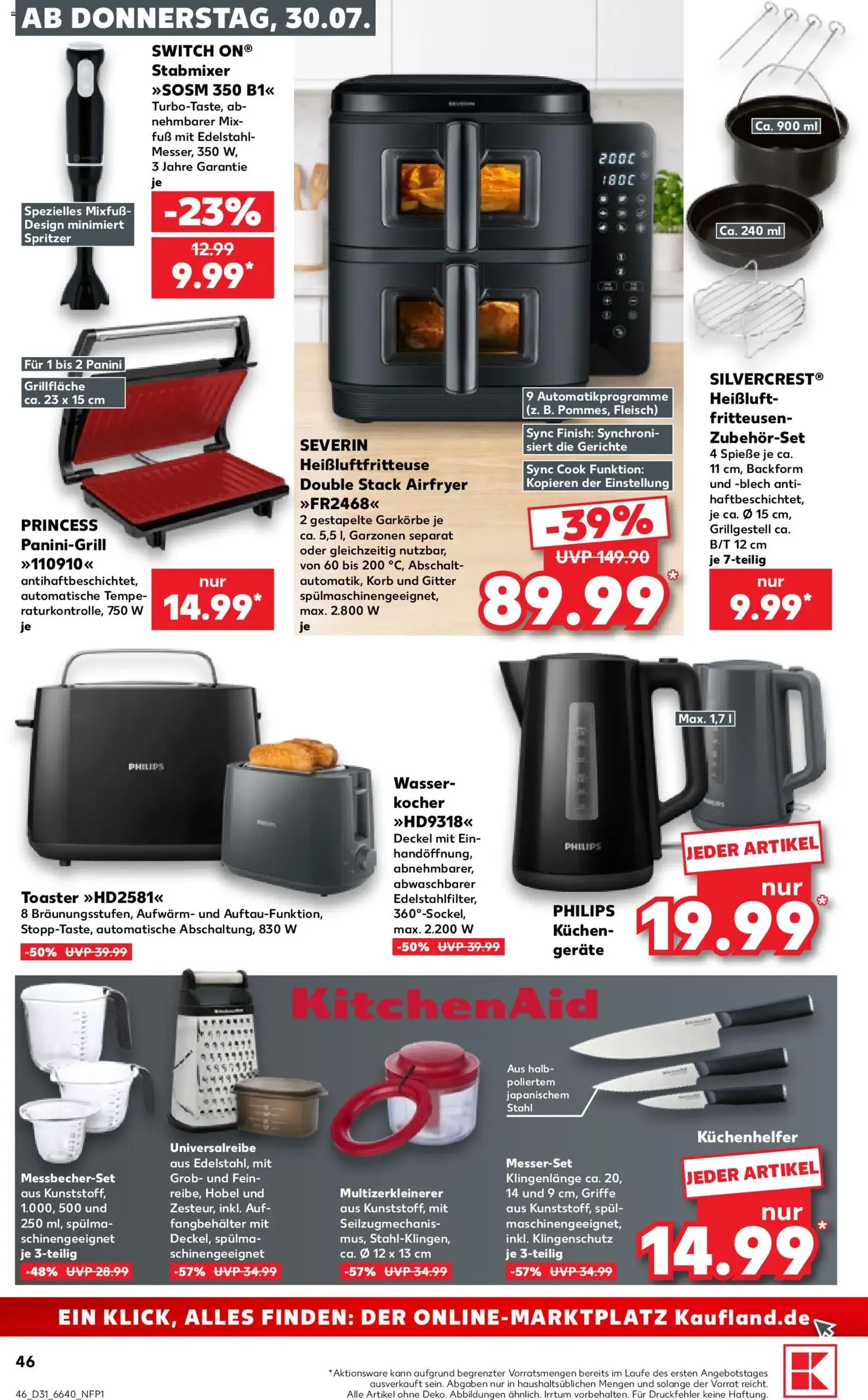 Kaufland Prospekt - Gültiger Prospekt ab 30.07.2026, Seite 46 von insgesamt 66