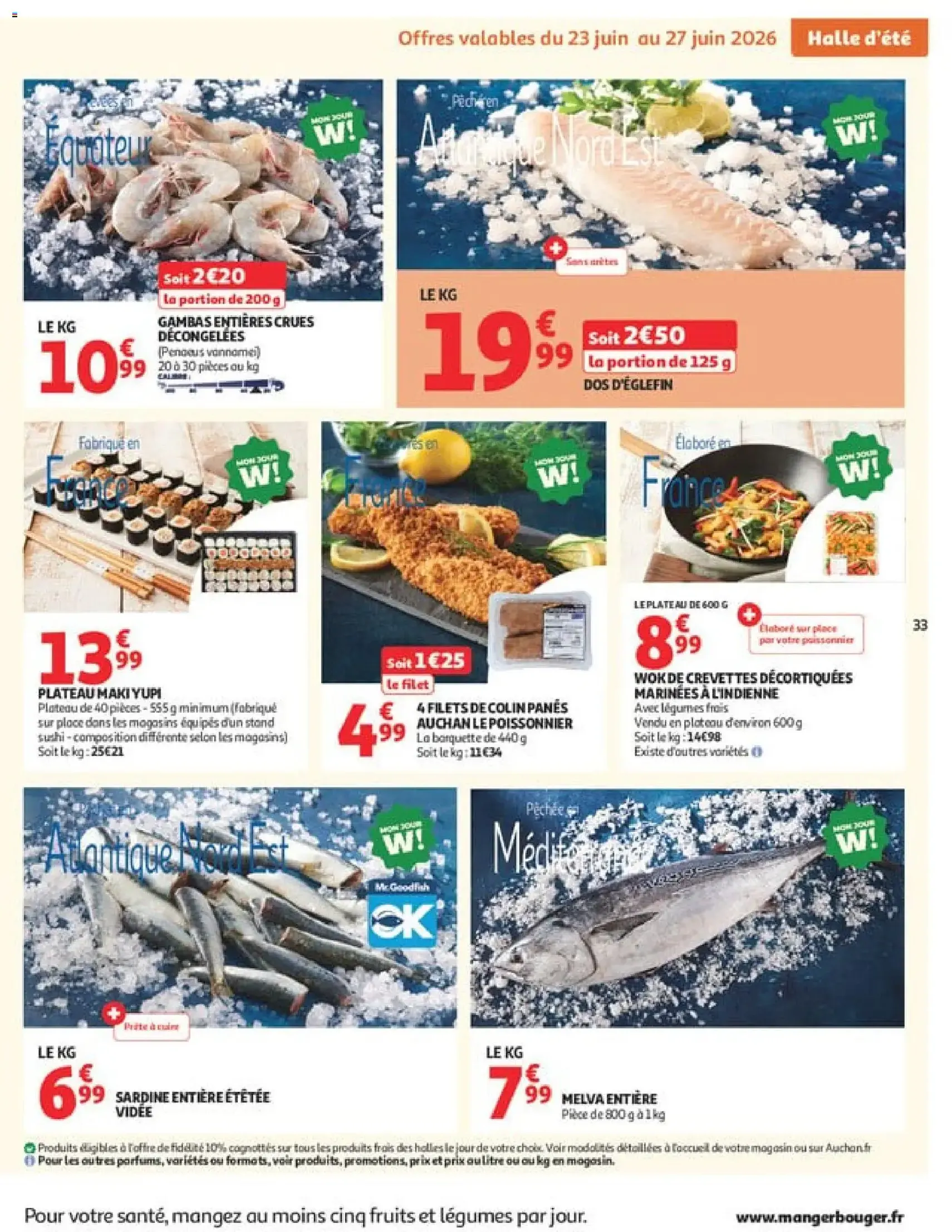 Auchan prospectus - brochure valable à partir du 23/06/2026, page 33 sur 42
