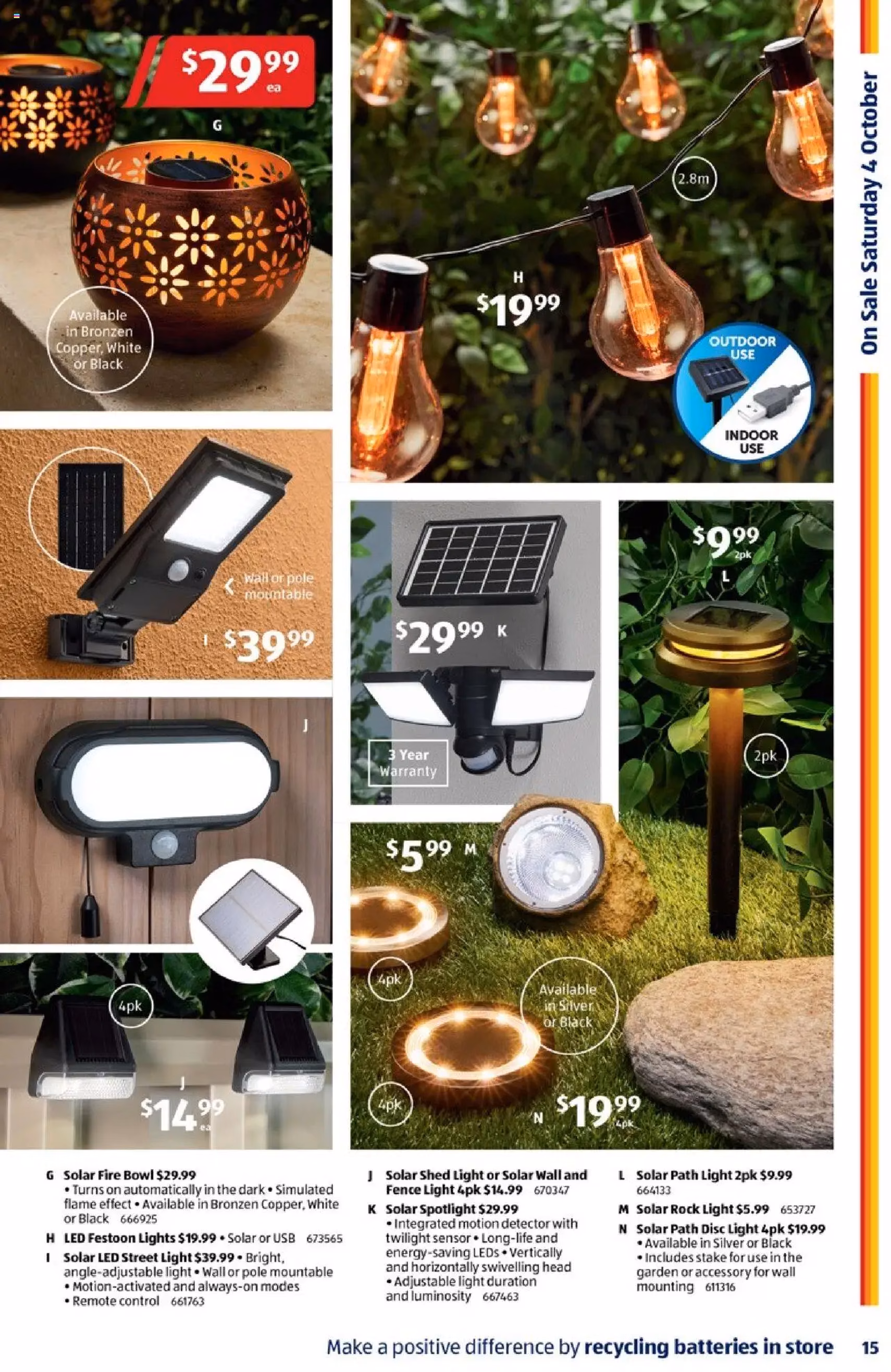 Catalogue Aldi - valid flyer from 01/10/2025, page 15 of 28 Catalogue Aldi - valid flyer from 01/10/2025, page 15 of 28
