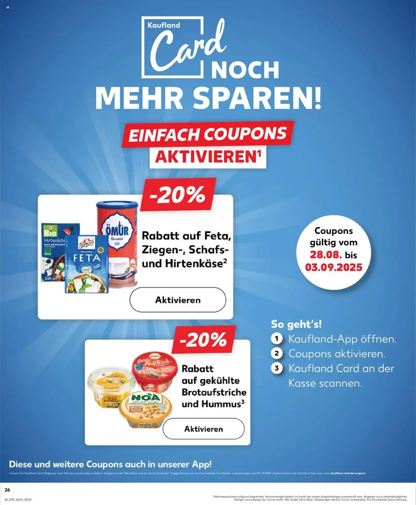 Kaufland Prospekt - Gültiger Prospekt ab 28.08.2025, Seite 26 von insgesamt 32 Kaufland Prospekt - Gültiger Prospekt ab 28.08.2025, Seite 26 von insgesamt 32