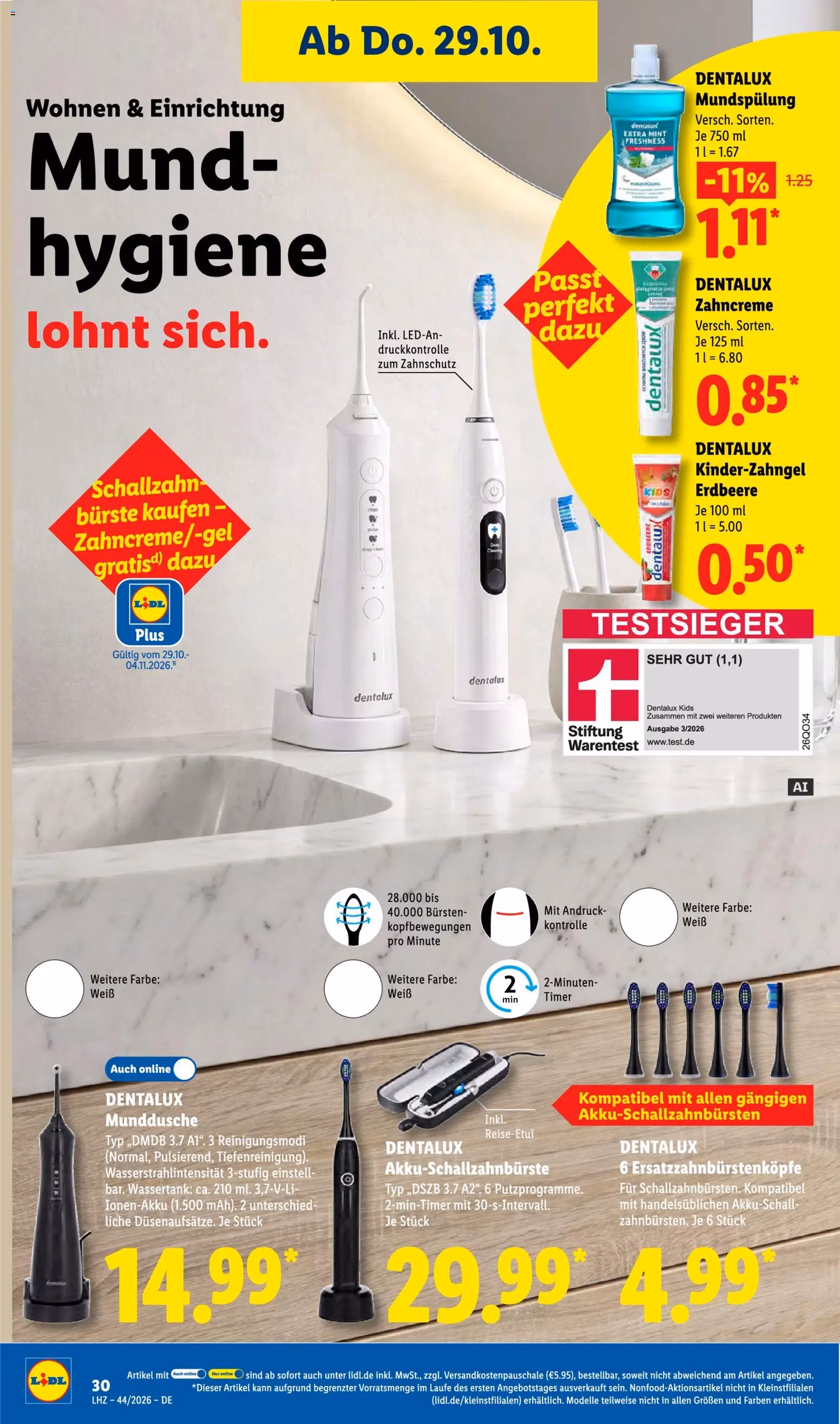 Lidl Prospekt - Gültiger Prospekt ab 26.10.2026, Seite 52 von insgesamt 72