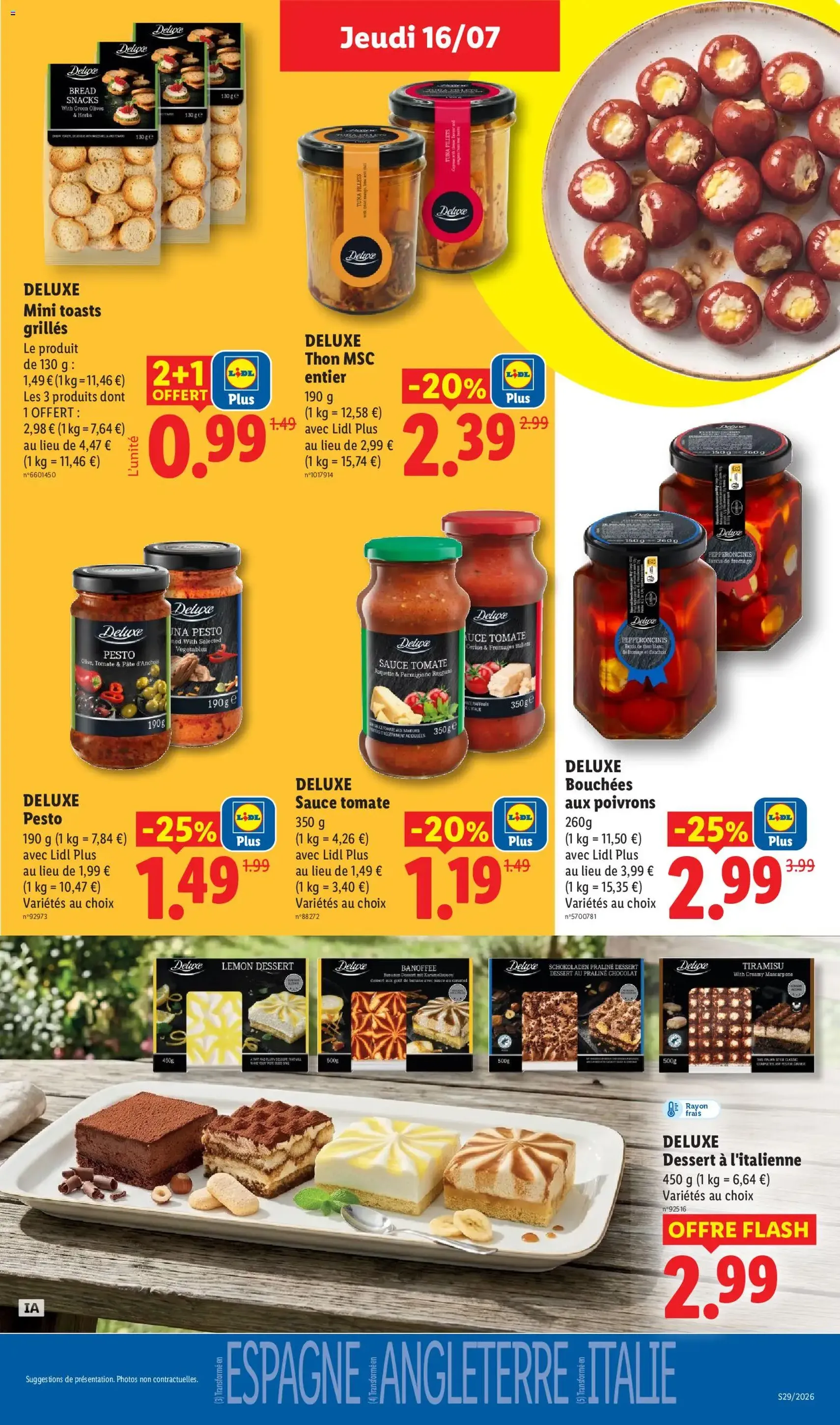 LIDL catalogue - brochure valable à partir du 16/07/2026, page 19 sur 61