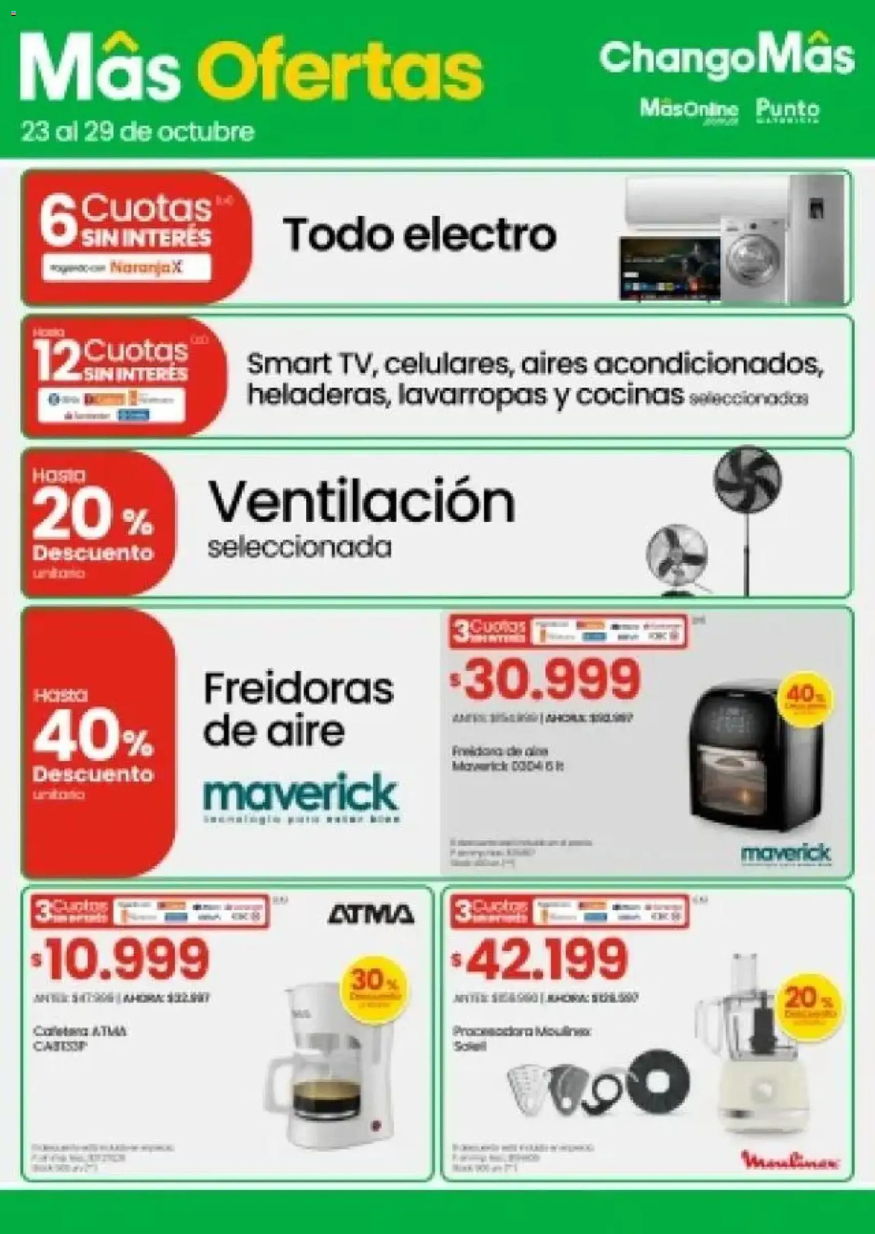 Changomas ofertas - folleto válido desde 23/10/2025 página 12 de 13 Changomas ofertas - folleto válido desde 23/10/2025 página 12 de 13