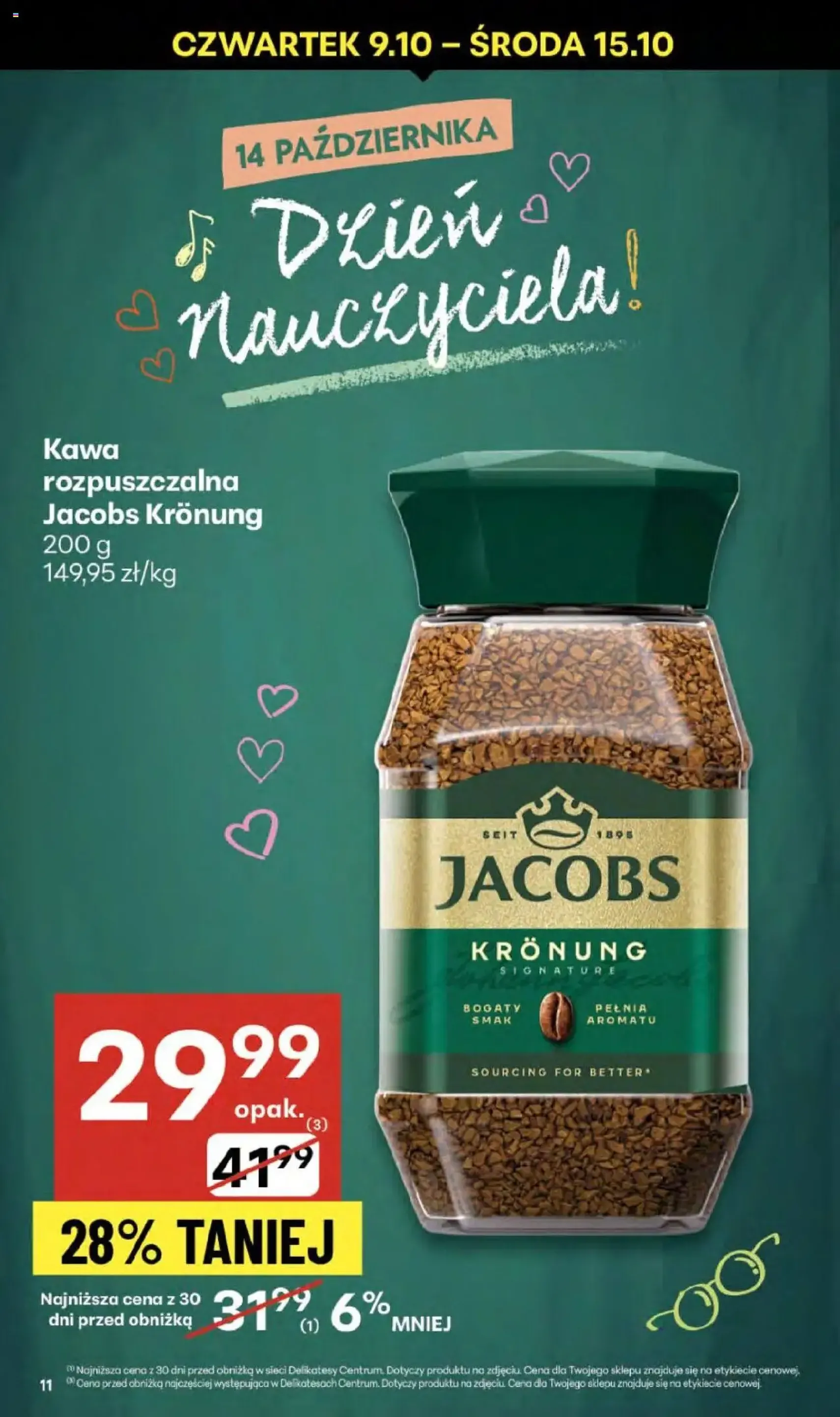 Delikatesy Centrum Gazetka - ważny gazetka od 09.10.2025 strona 11 z 52