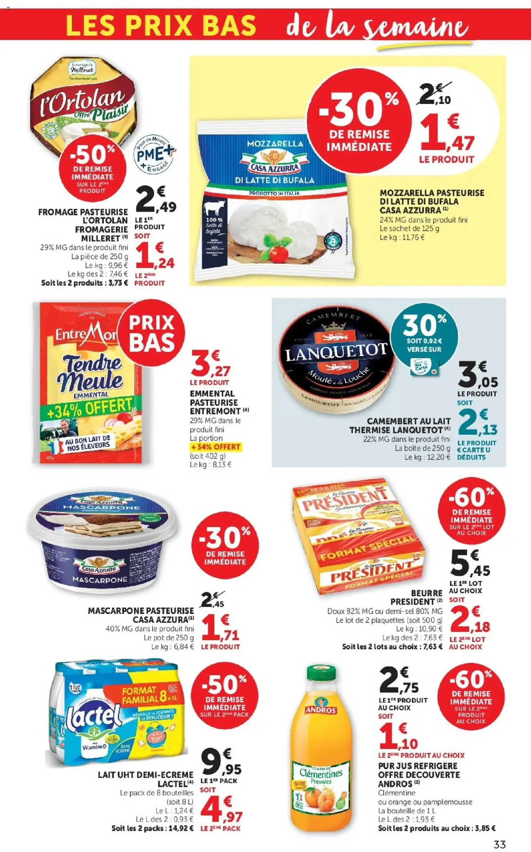 Super U catalogue - brochure valable à partir du 08/04/2026, page 33 sur 48