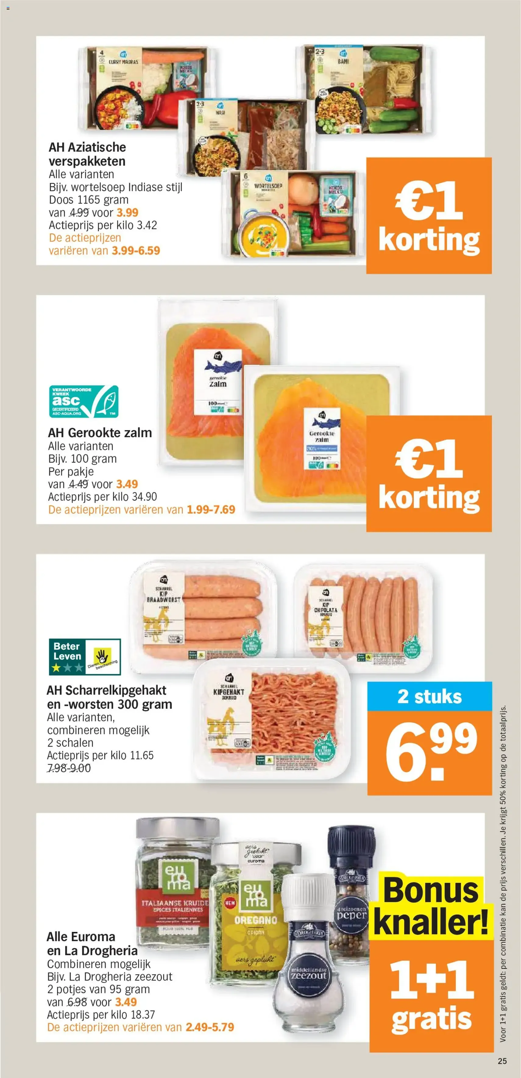 Albert Heijn Folder week / de la semaine 23 - geldige folder vanaf 01/06/2026 pagina 25 van 34
