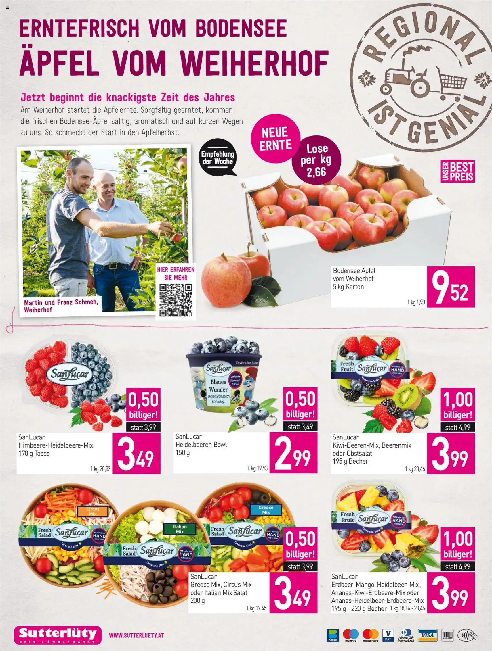 Sutterlüty Flugblatt - Gültiger Prospekt ab 17.09.2026, Seite 16 von insgesamt 16