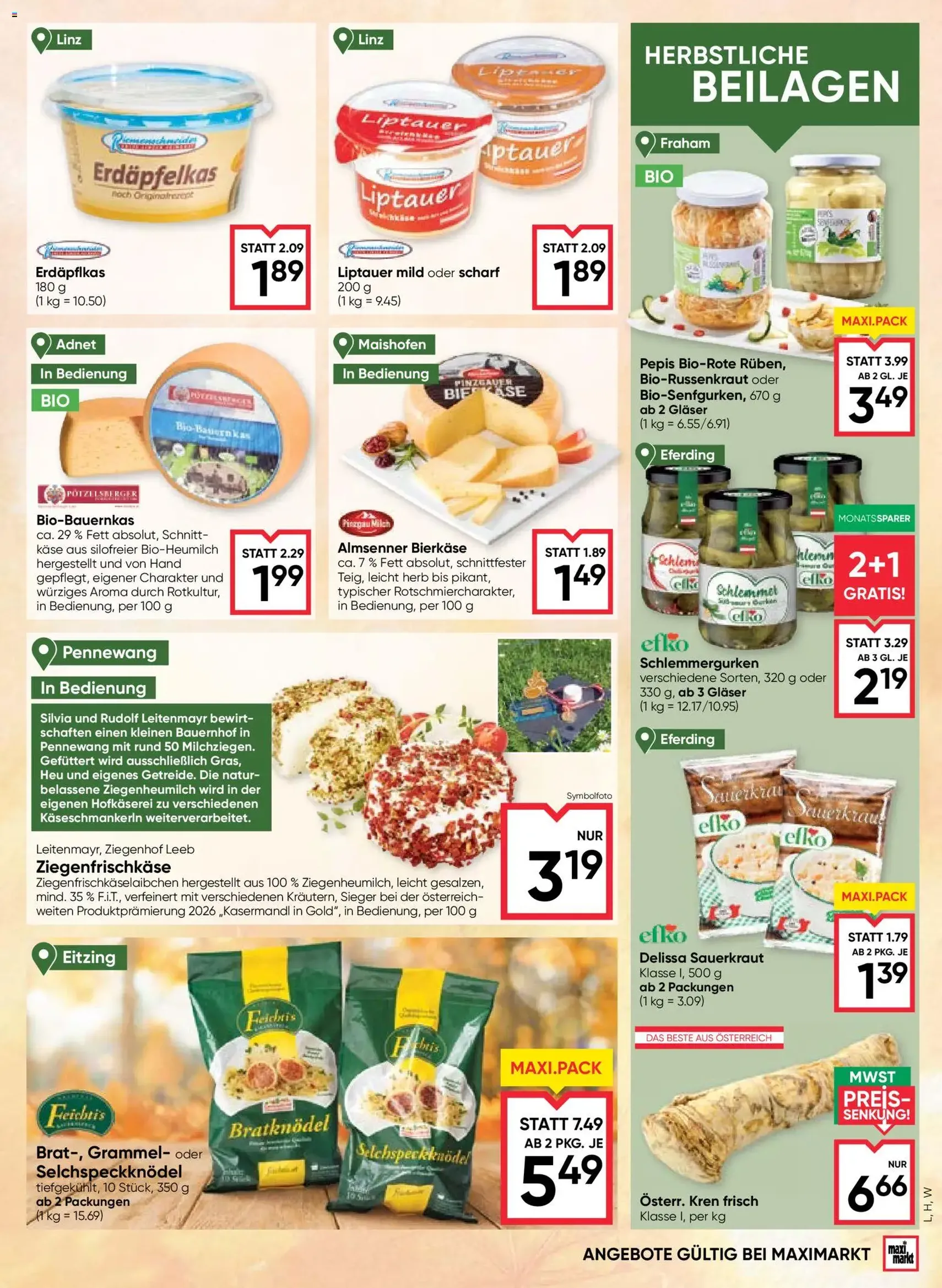 Maximarkt Flugblatt - Gültiger Prospekt ab 01.10.2026, Seite 5 von insgesamt 8