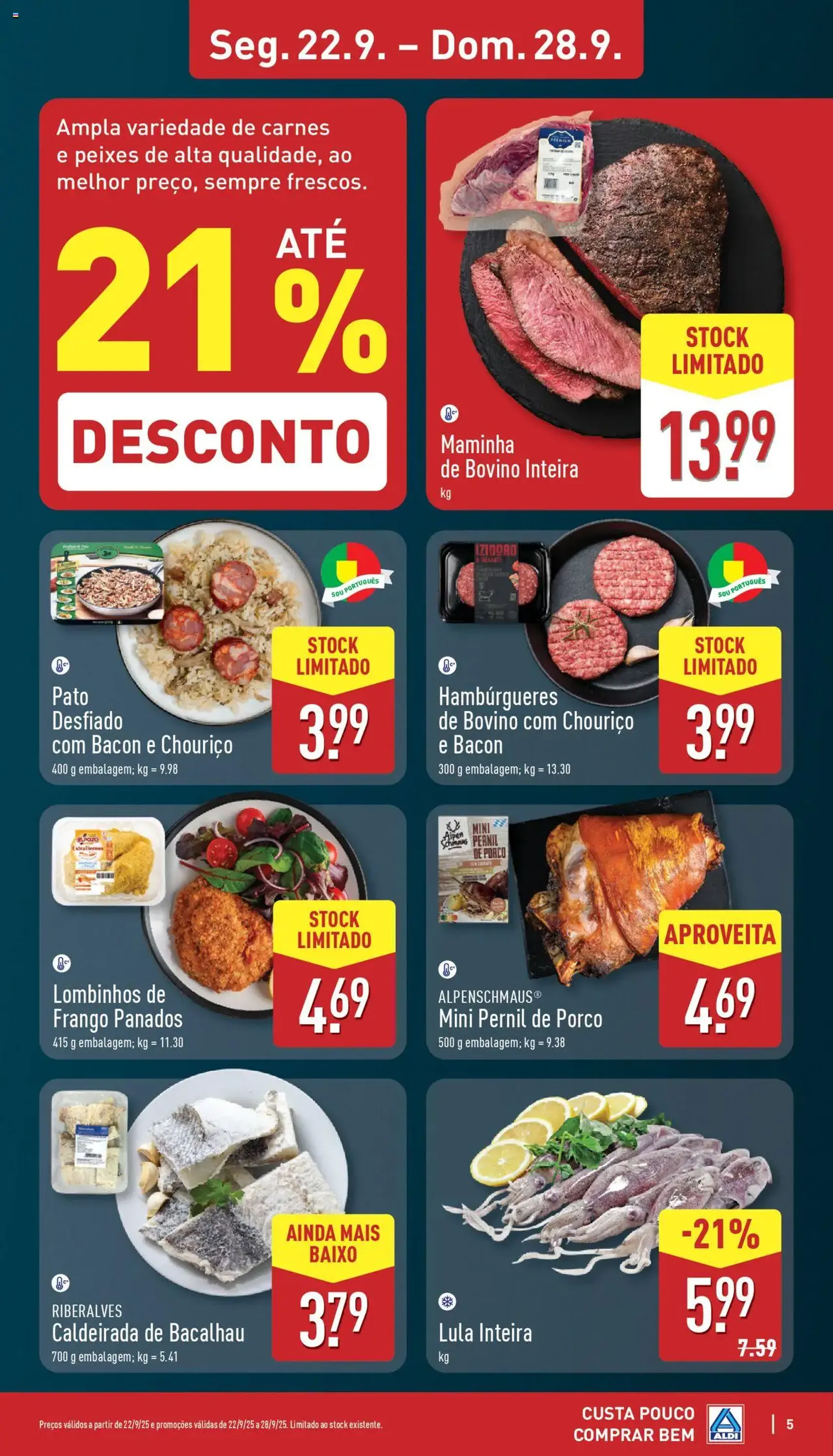 Aldi folheto - folheto válido a partir de 22/09/2025 página 5 de 38 Aldi folheto - folheto válido a partir de 22/09/2025 página 5 de 38