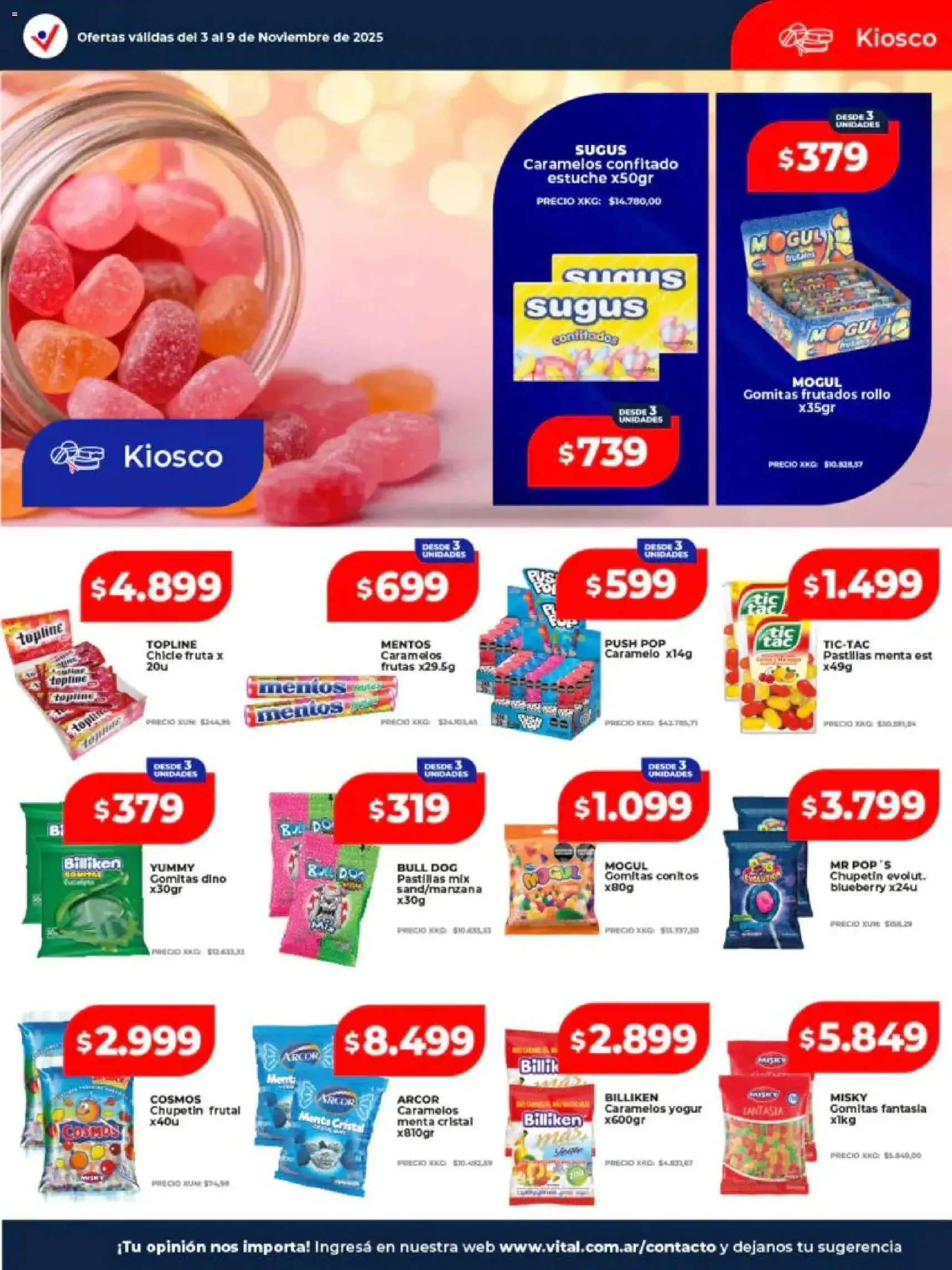 Vital ofertas - Neuquén - folleto válido desde 03/11/2025 página 17 de 22