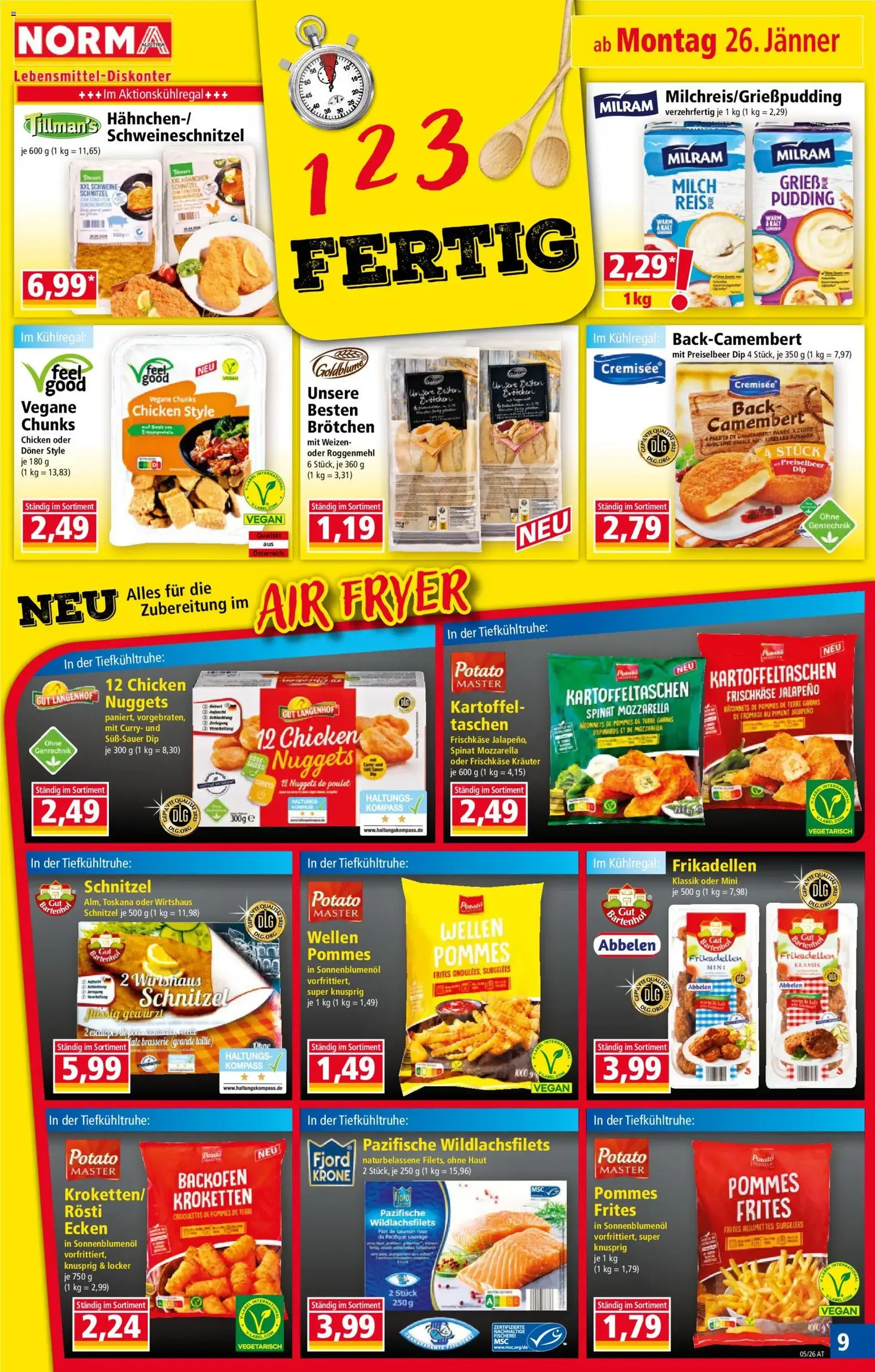 Norma Flugblatt - Gültiger Prospekt ab 26.01.2026, Seite 9 von insgesamt 20