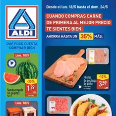 Vista previa del folleto Aldi folleto Península válido desde 18/05/2026