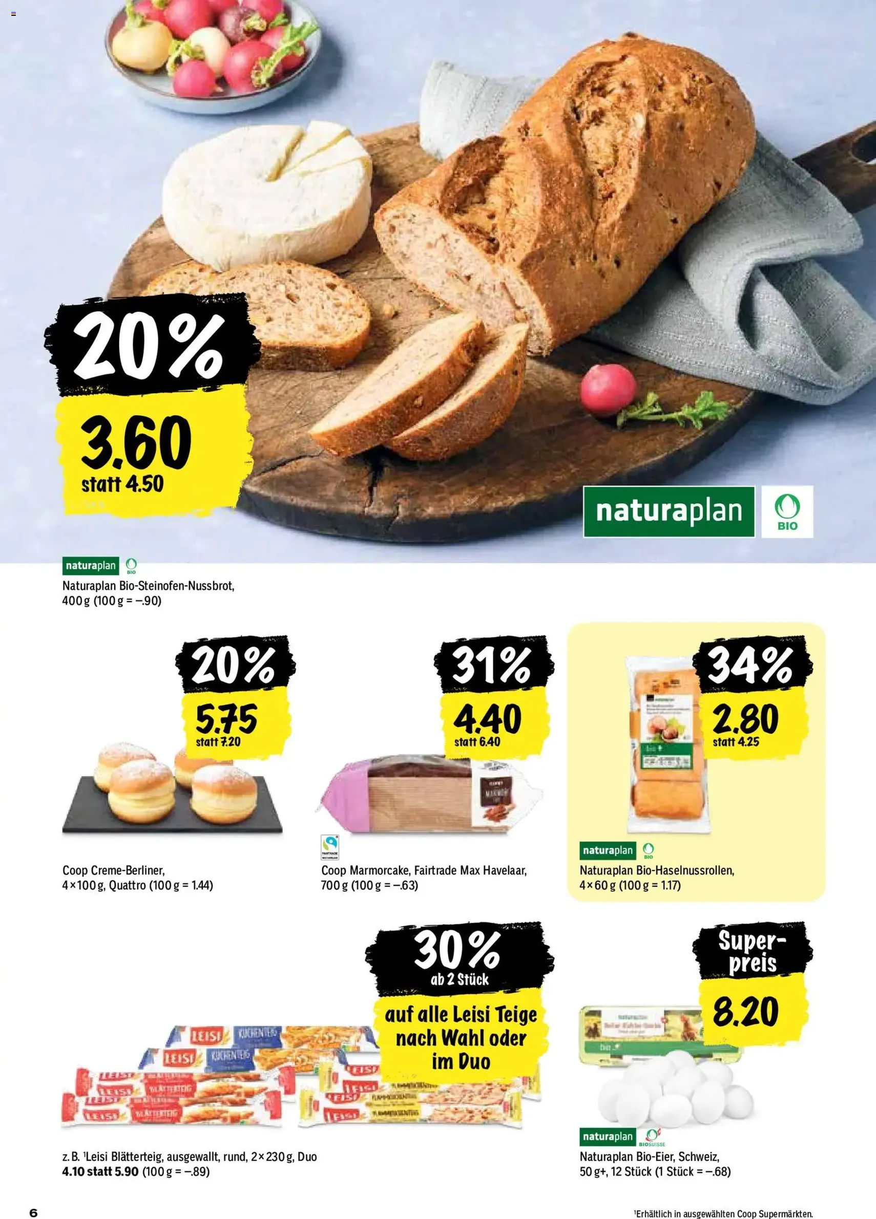 Coop aktionen - Gültiger Prospekt ab 25.06.2026, Seite 6 von insgesamt 24