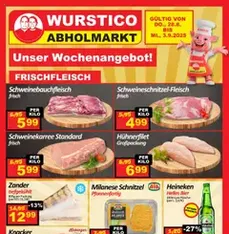 Wurstico Abholmarkt Flugblatt - Prospekt Vorschau gültig ab 28.08.2025