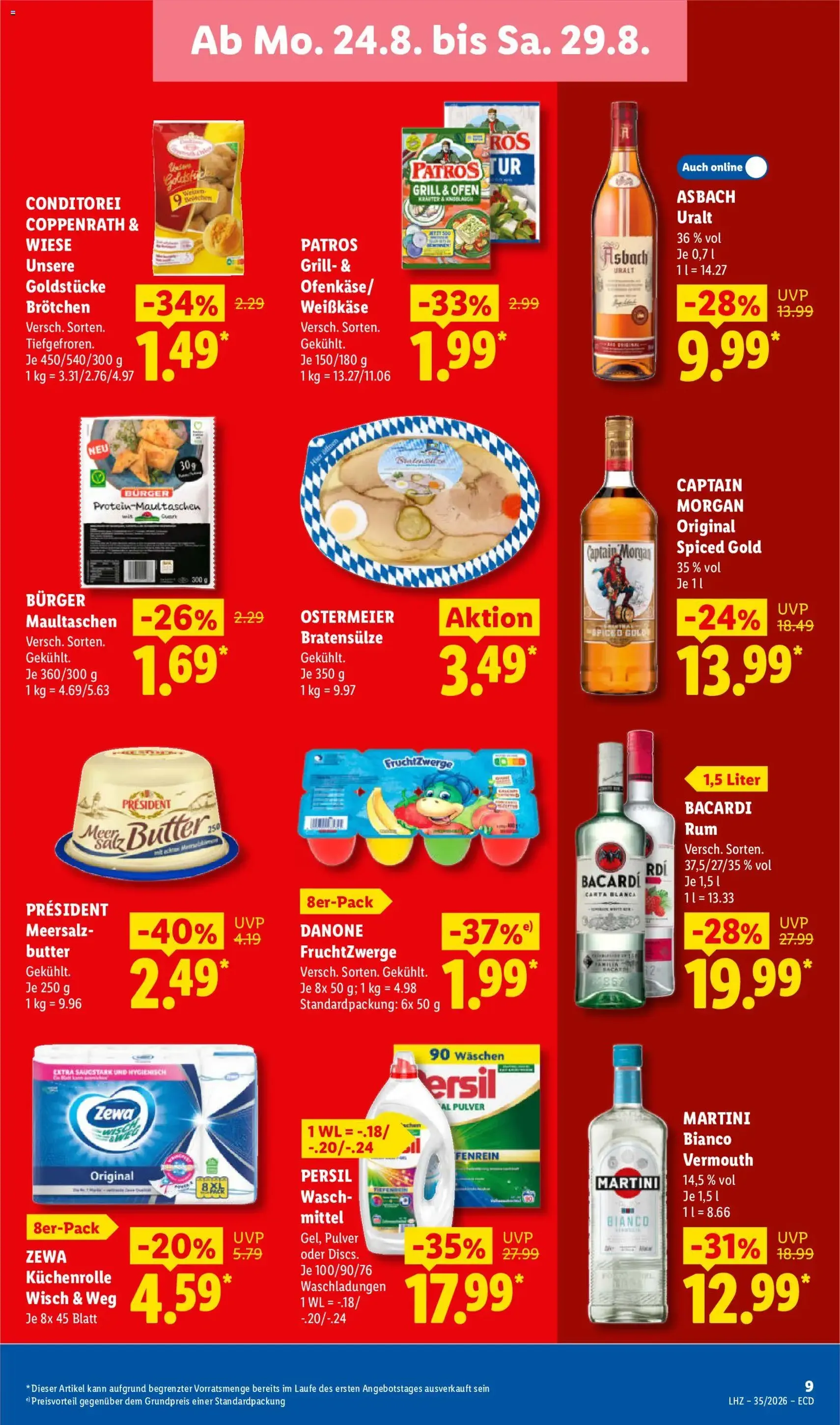 Lidl Prospekt - Gültiger Prospekt ab 24.08.2026, Seite 21 von insgesamt 71